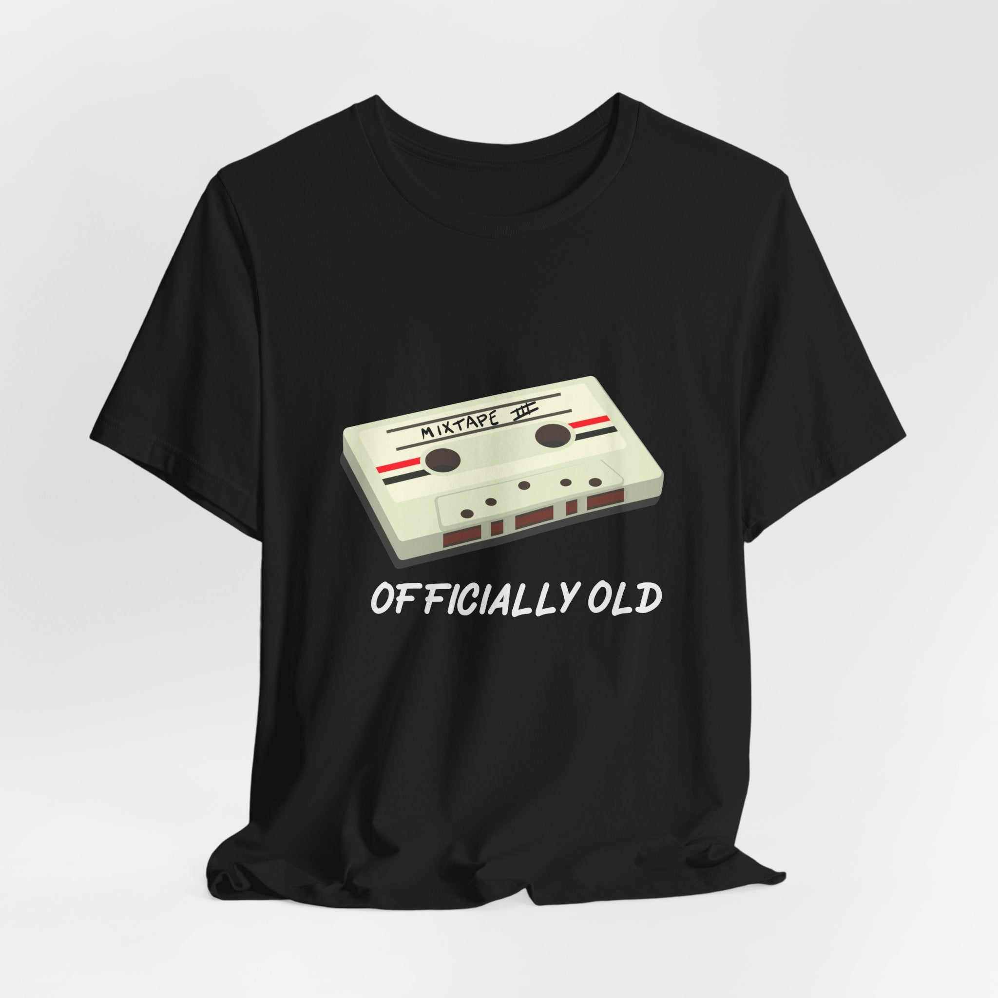 Officially Old Tee, Vintage Style T-Shirt