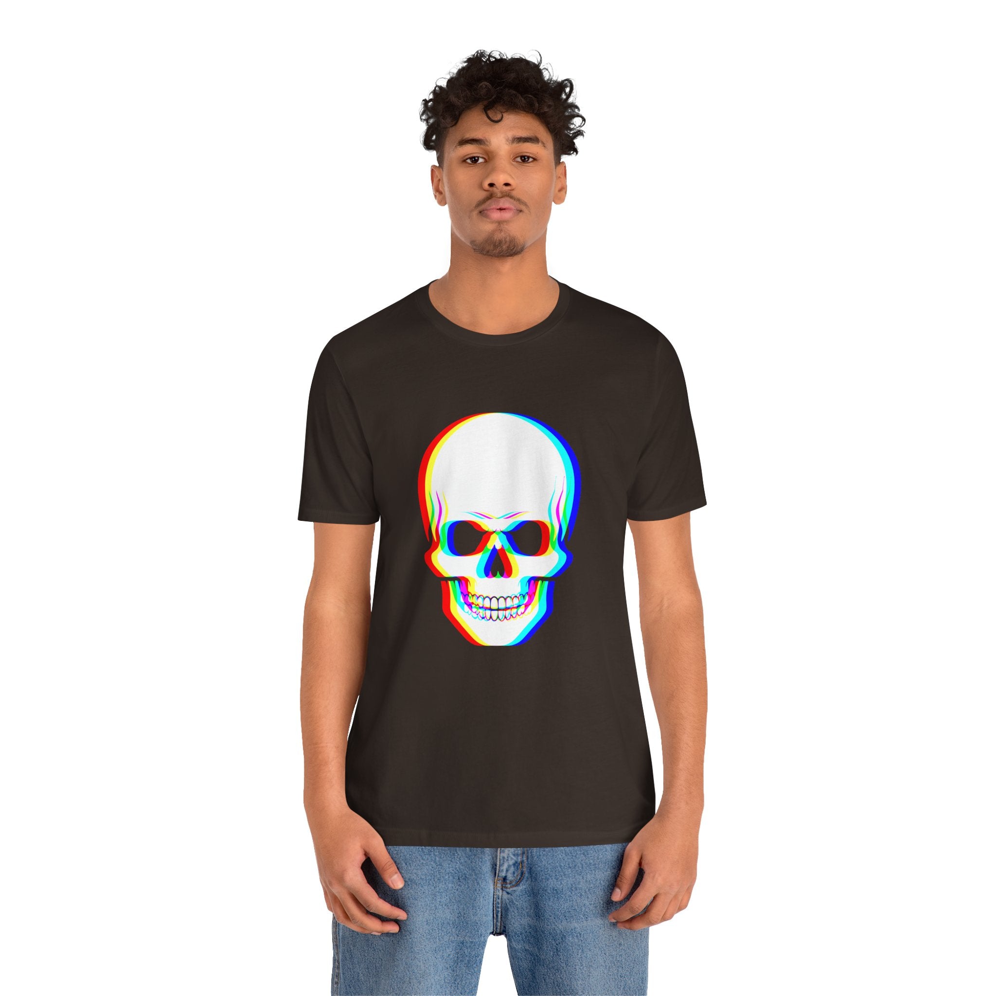 EDM Skull Graphic Tee, Unisex T-Shirt