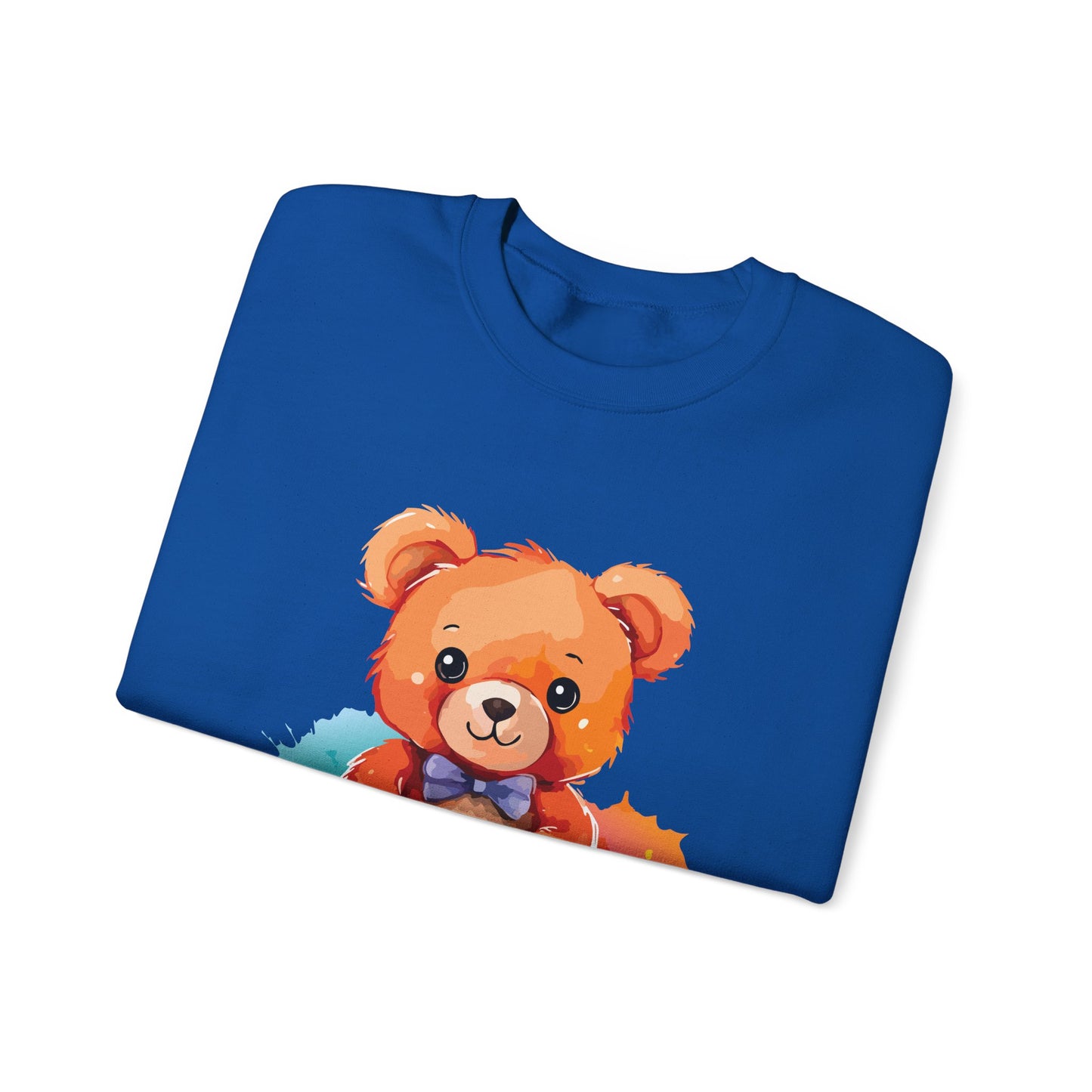 Cute bear printed Unisex Heavy Blend™ Crewneck Sweatshirt