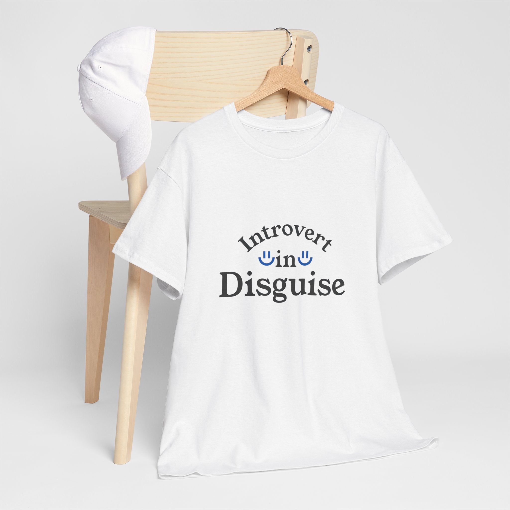 Introvert in Disguise Unisex Tee, Funny  Introverts T-Shirt