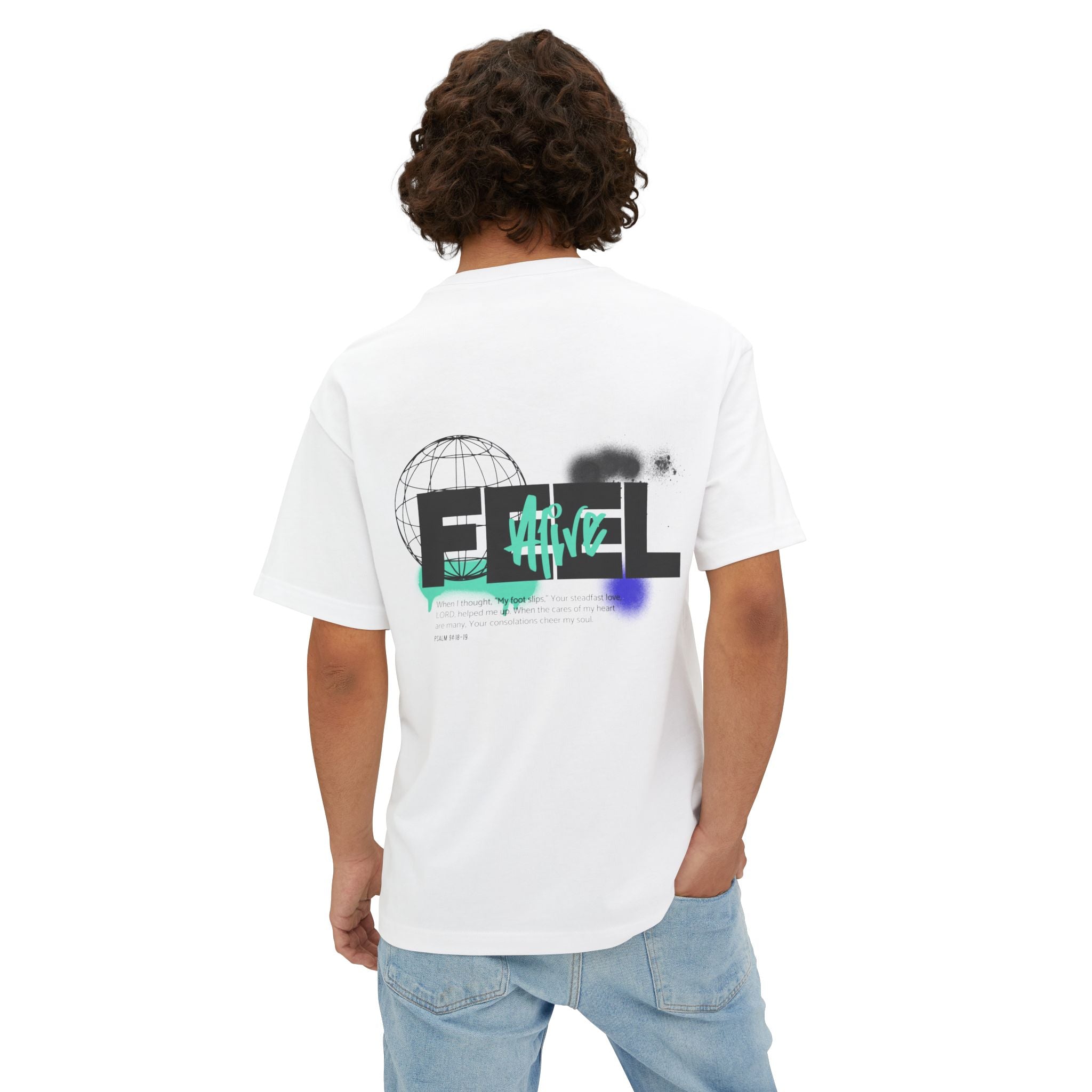 Graffiti style Oversized Tee