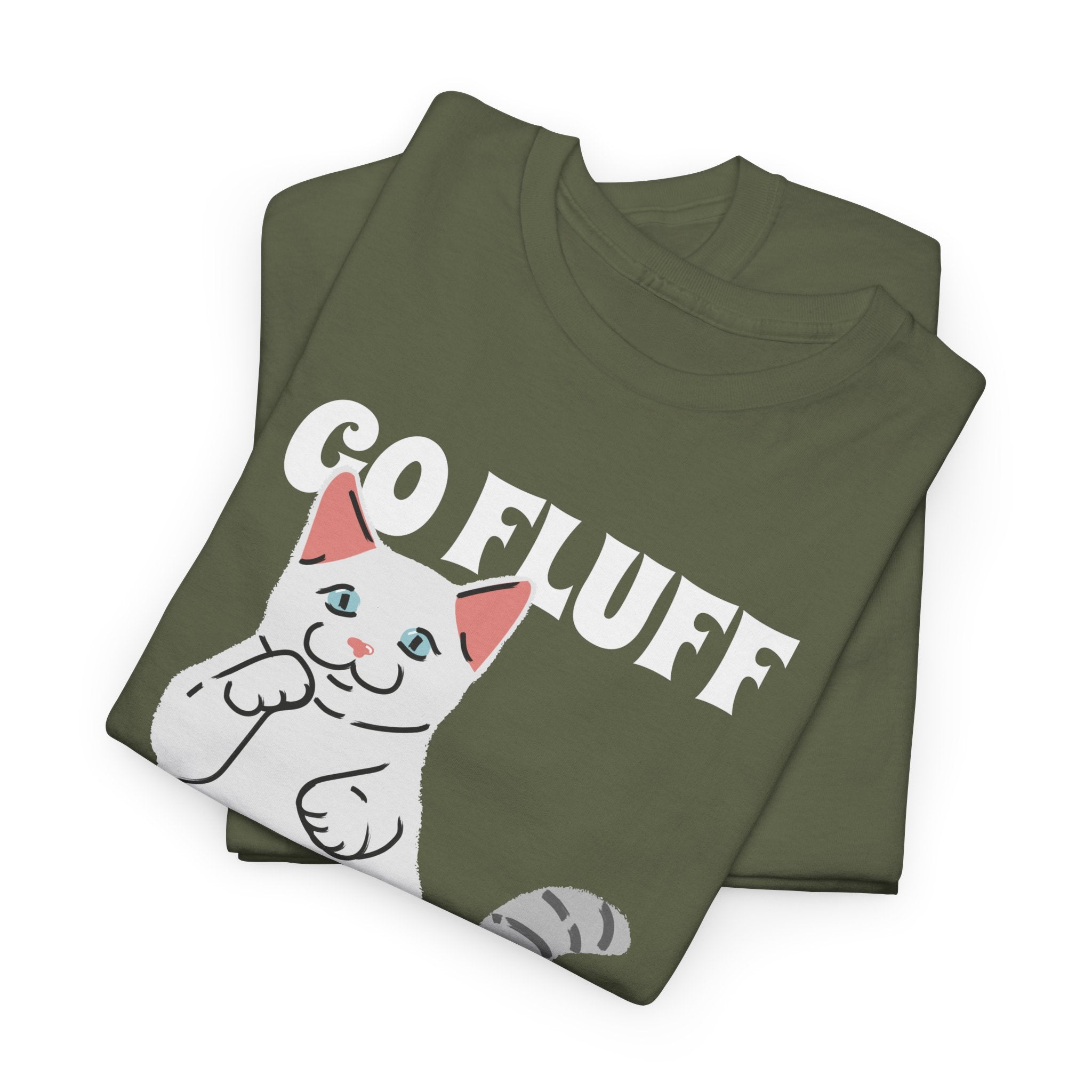 Go Fluff Yourself T-Shirt, Funny Cat Shirt