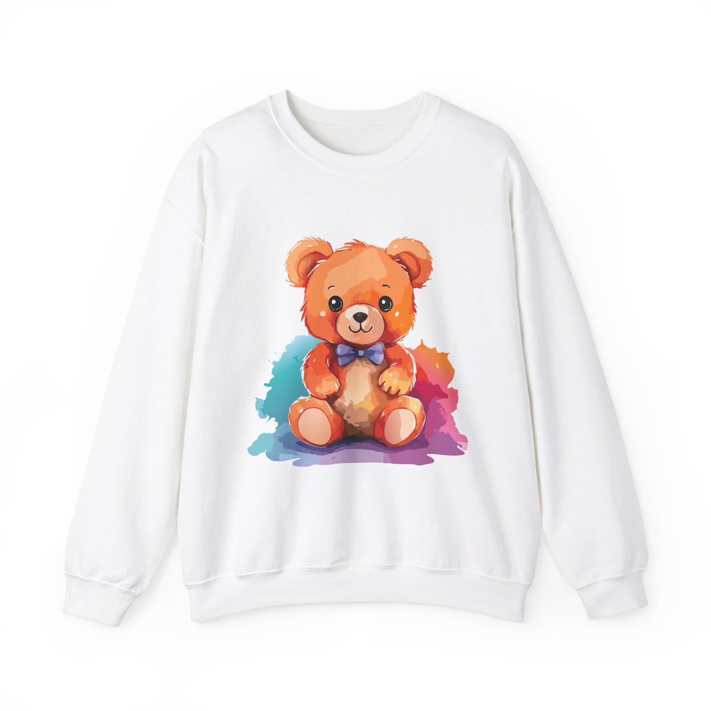 Cute bear printed Unisex Heavy Blend™ Crewneck Sweatshirt