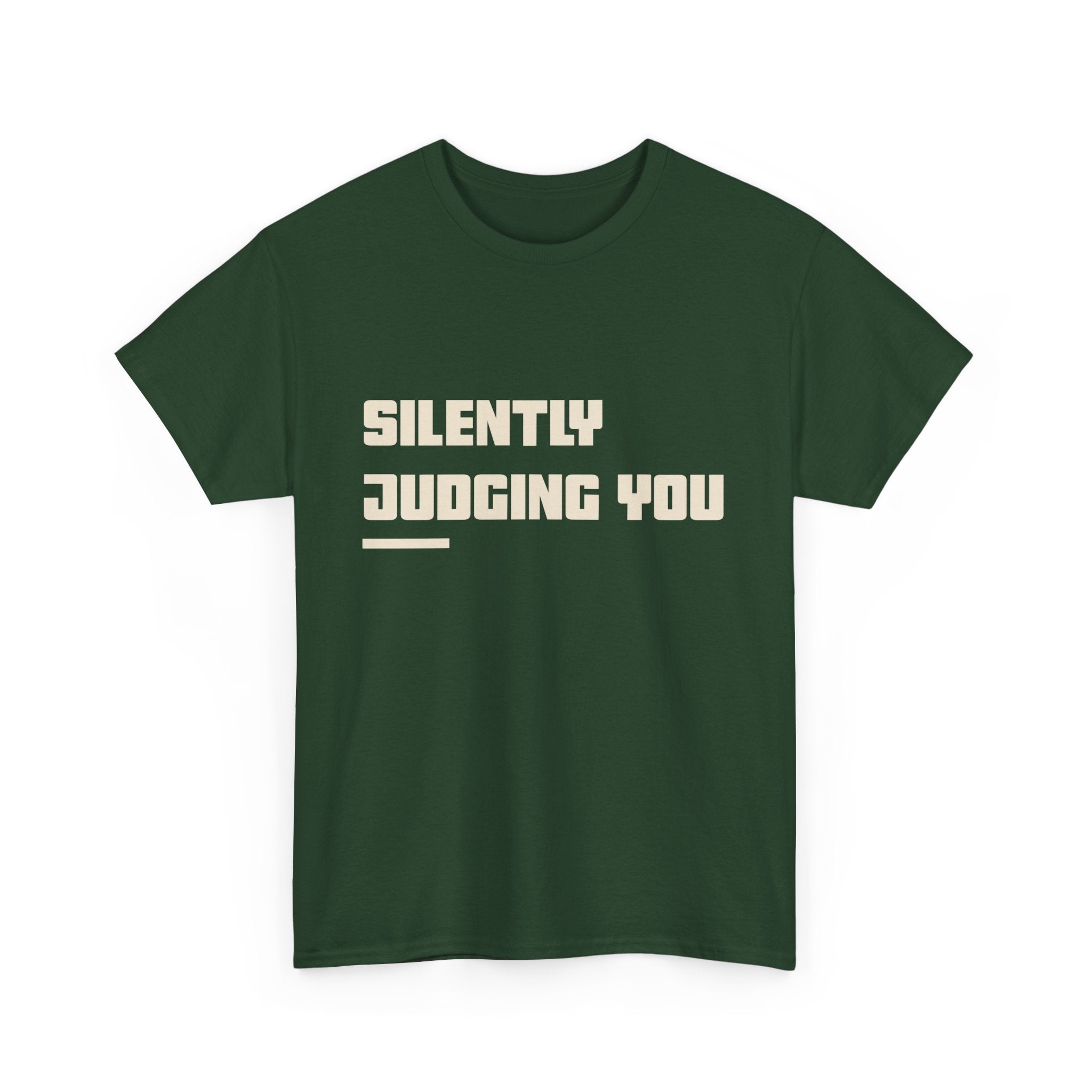 Silently Judging Unisex Tee Humorous T-shirt