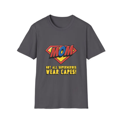 Mom Superhero T-Shirt, Perfect Gift for Mother's Day, Funny Tee for Moms, Birthday Gift for Mom, Cute Casual Wear