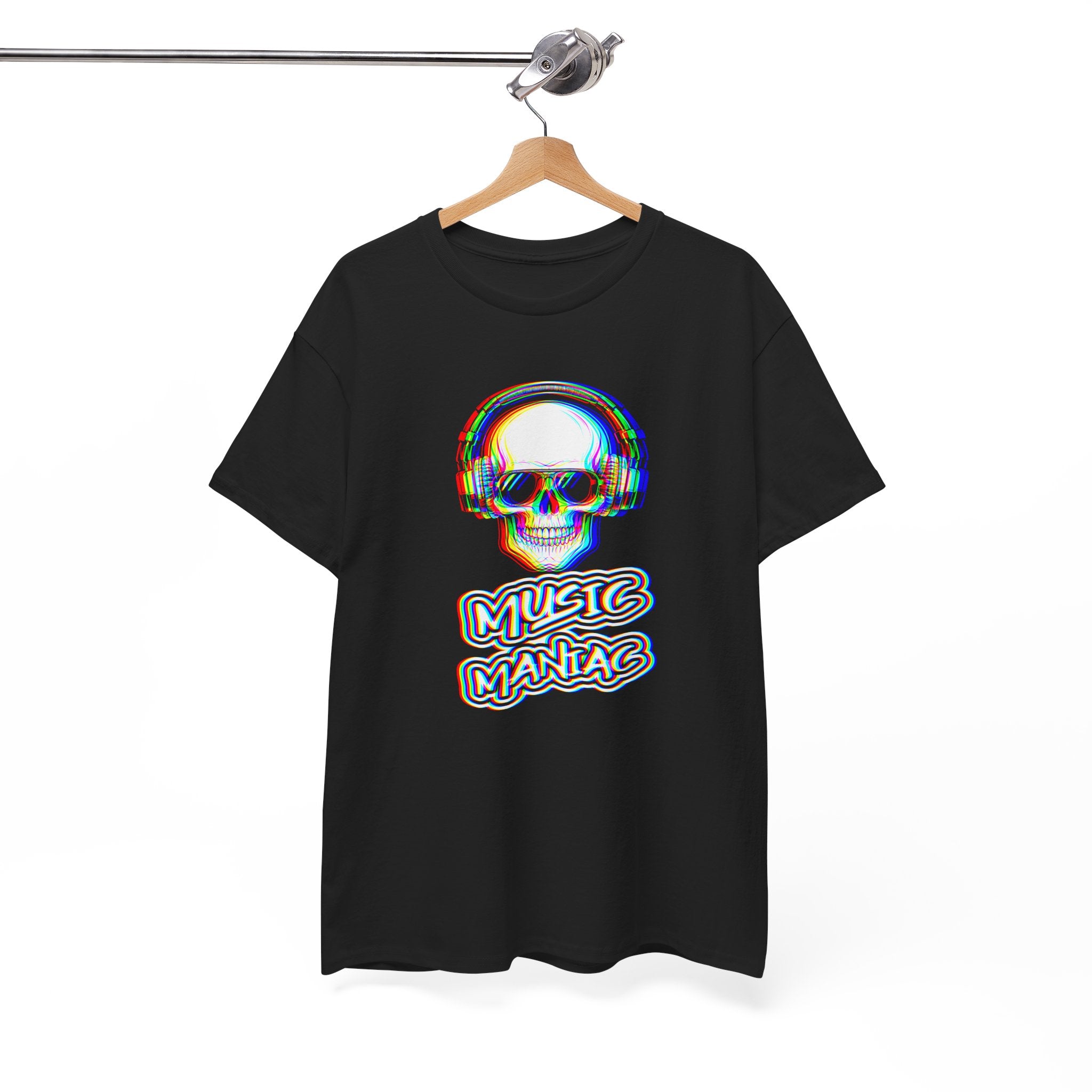 Music Maniac Skull Tee