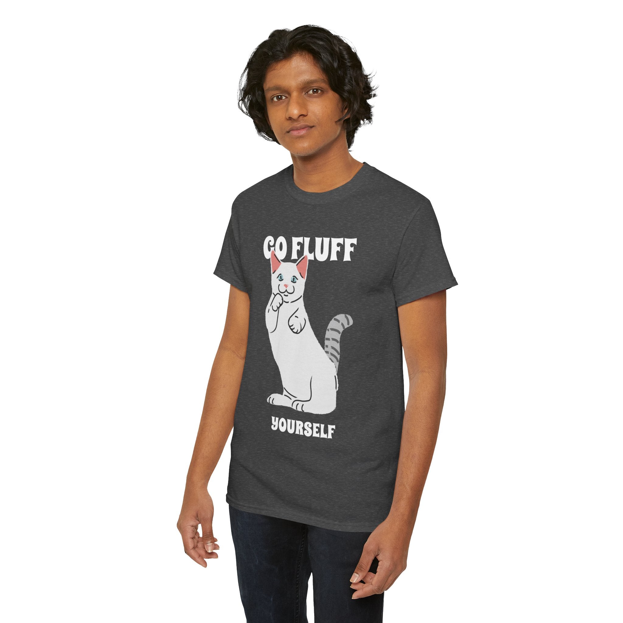 Go Fluff Yourself T-Shirt, Funny Cat Shirt
