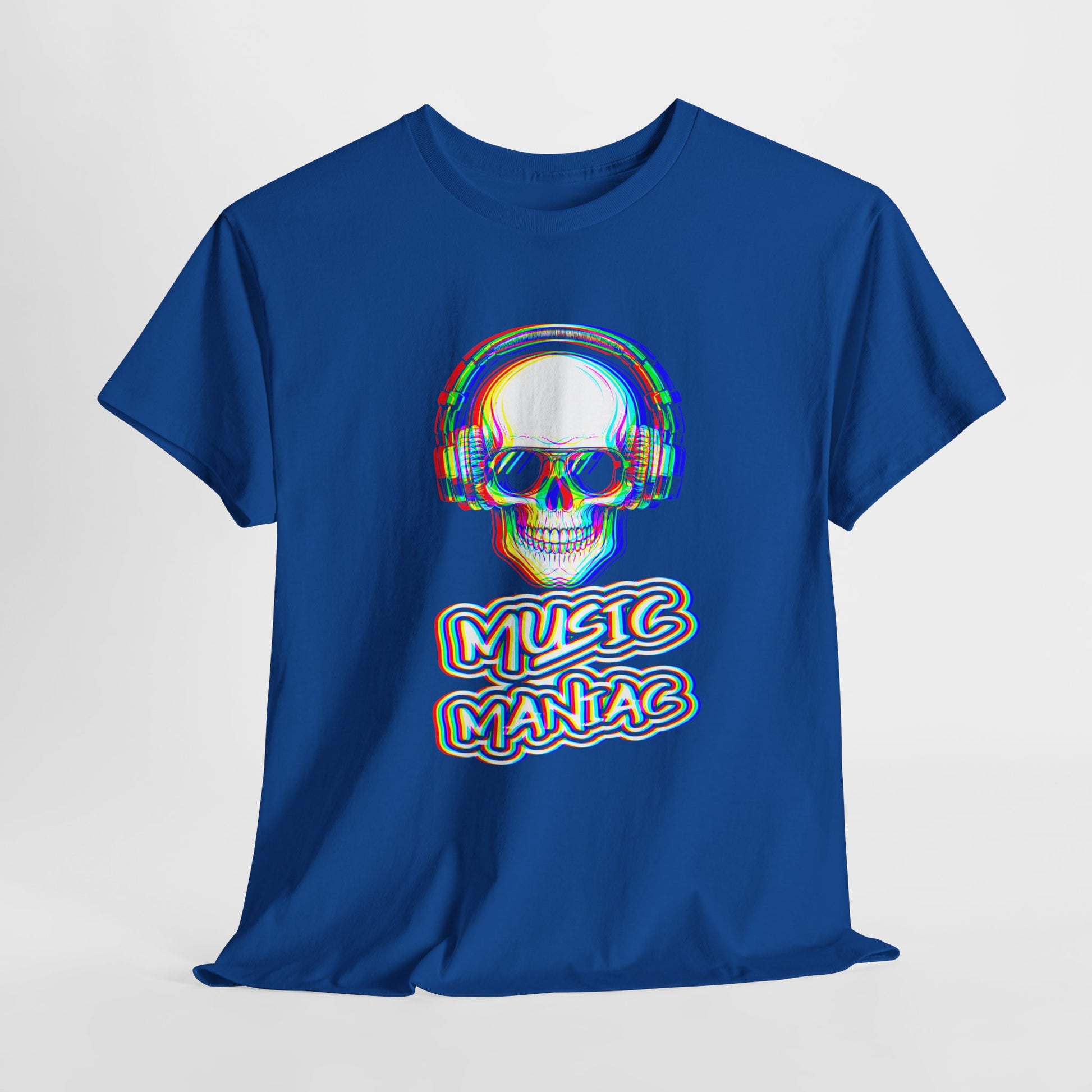 Music Maniac Skull Tee