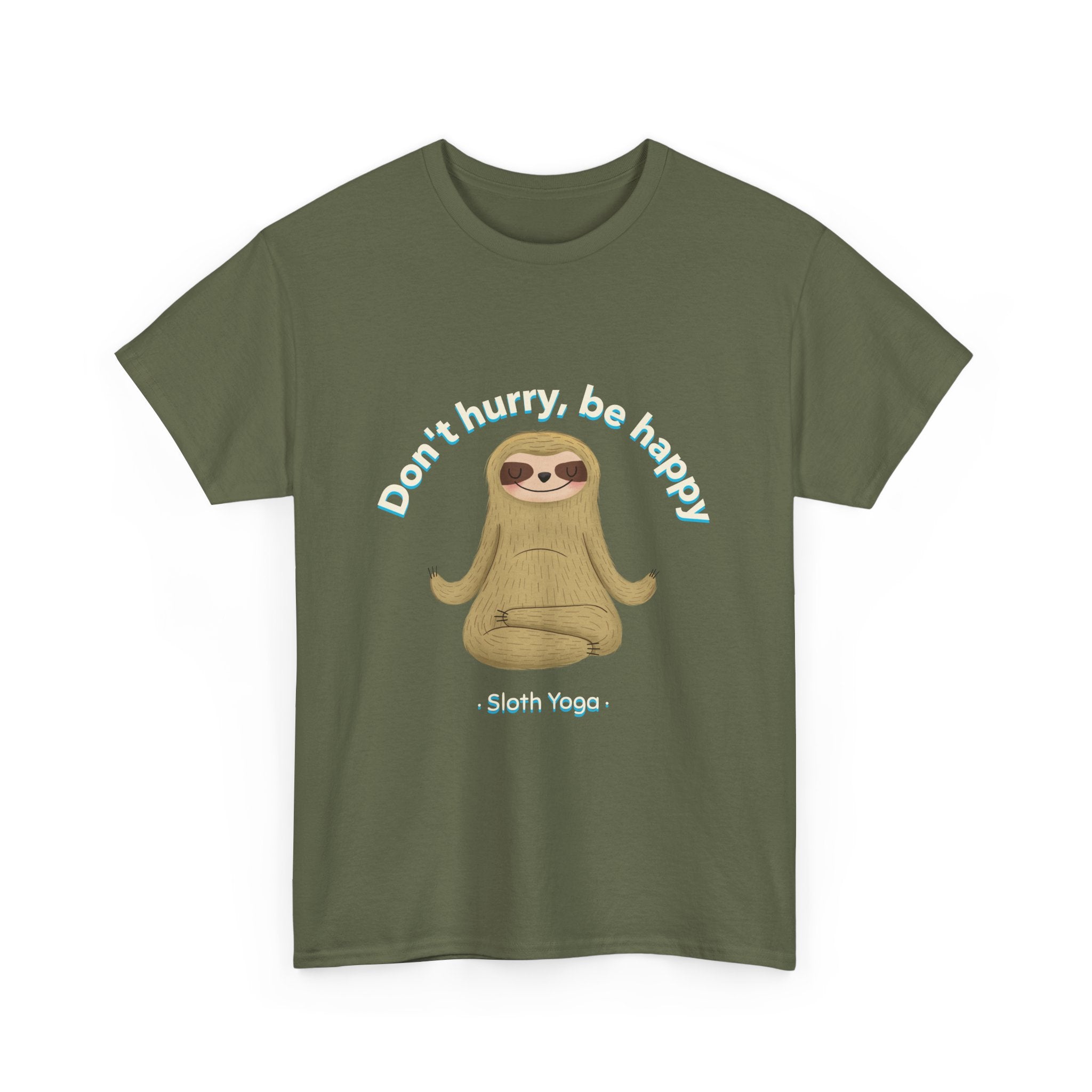 Don't hurry, be Happy Unisex Tee,  Casual Wear T-Shirt