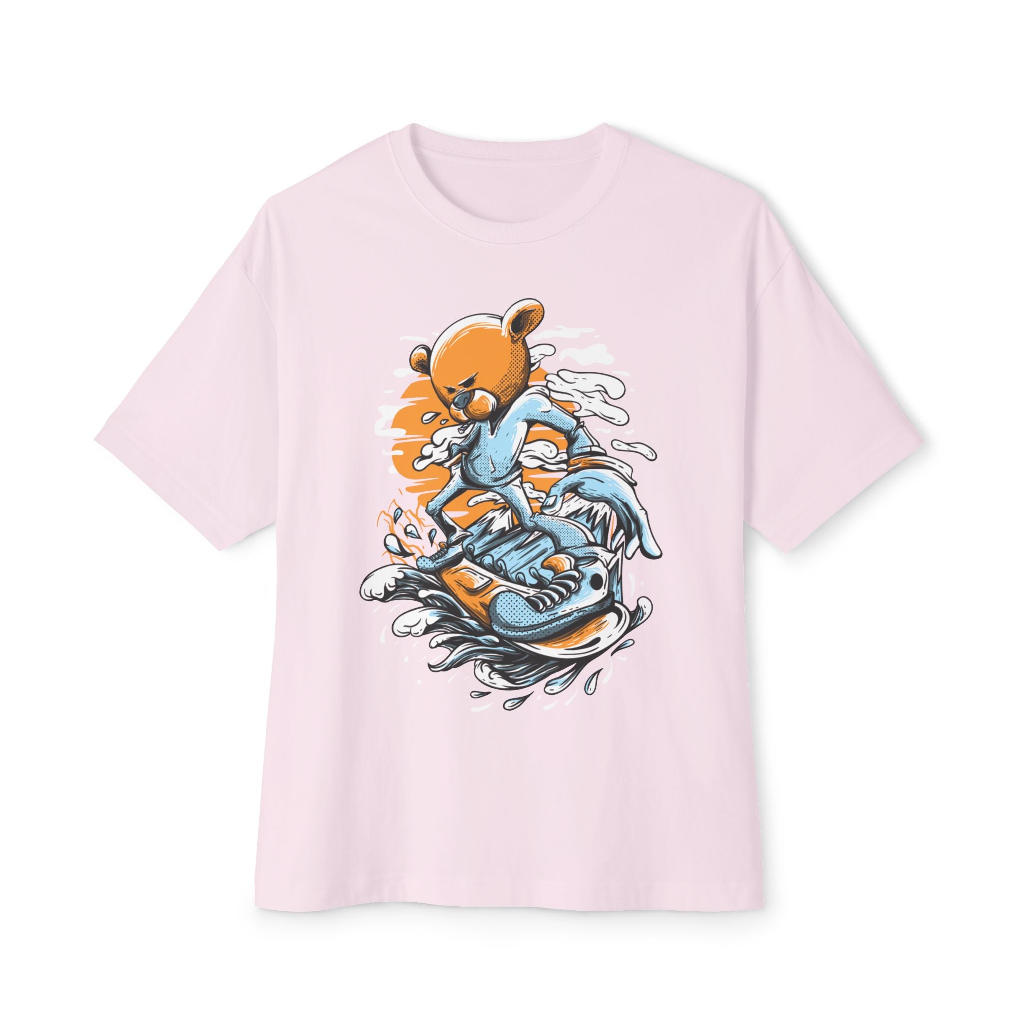 Skating Graphic Oversized Tee