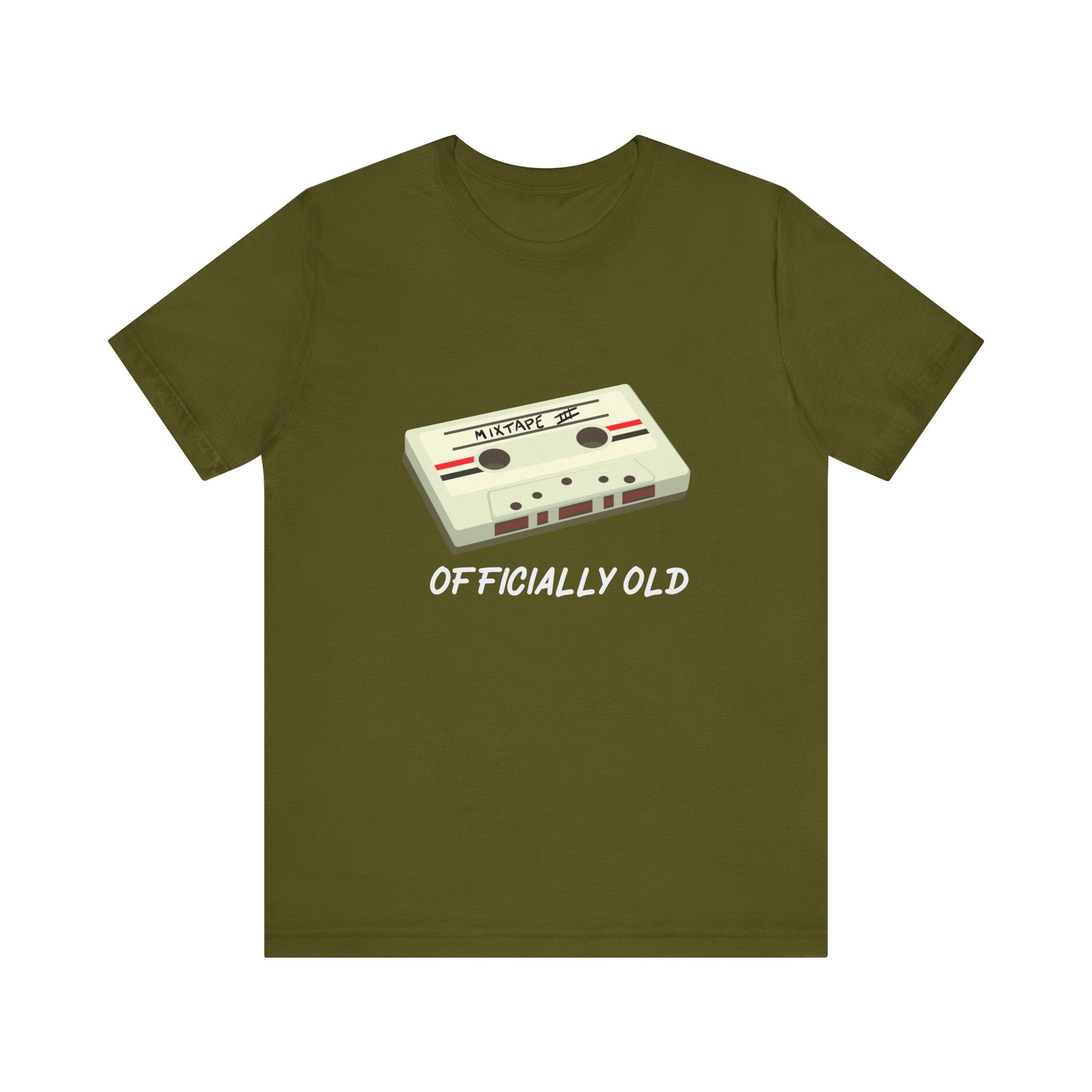 Officially Old Tee, Vintage Style T-Shirt