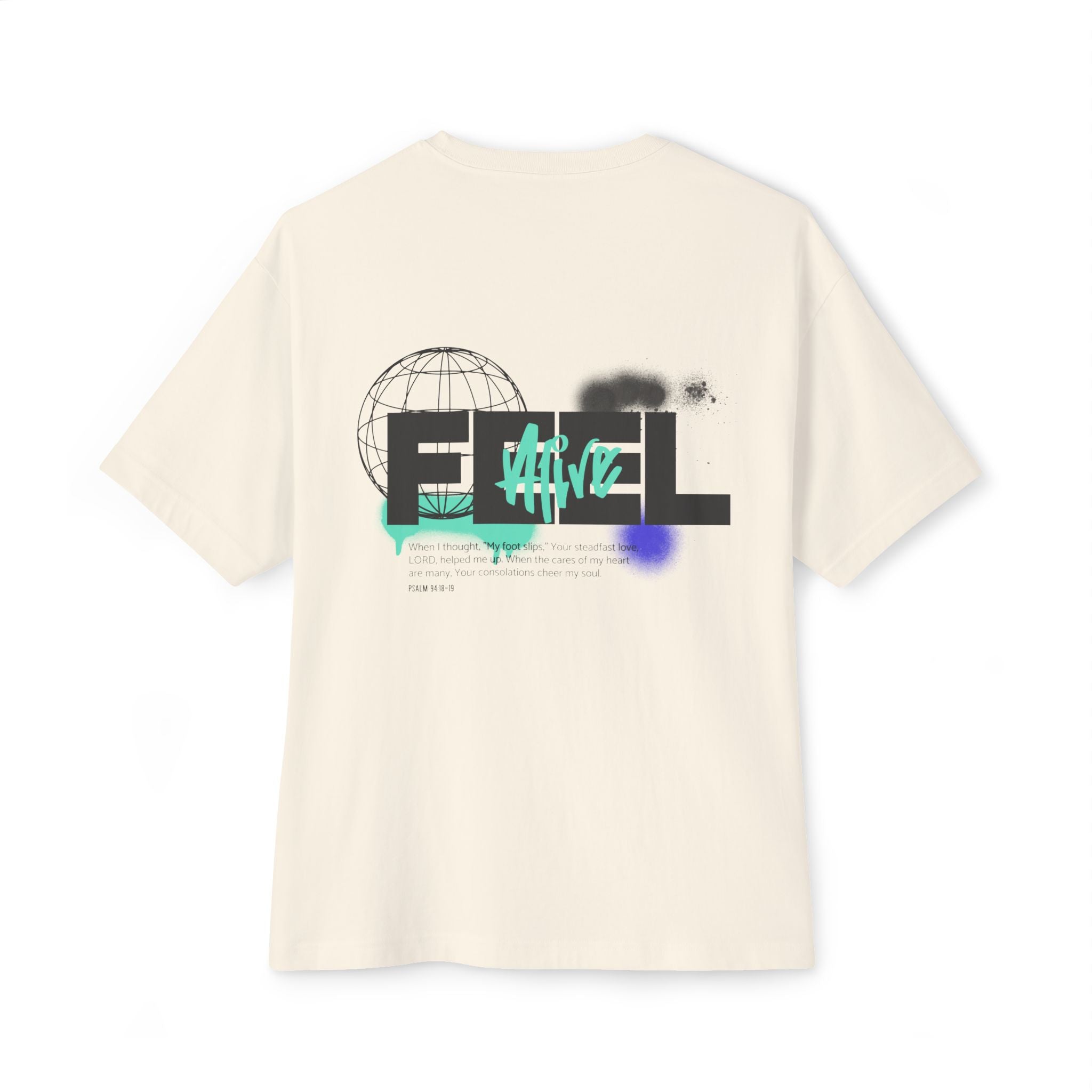 Graffiti style Oversized Tee