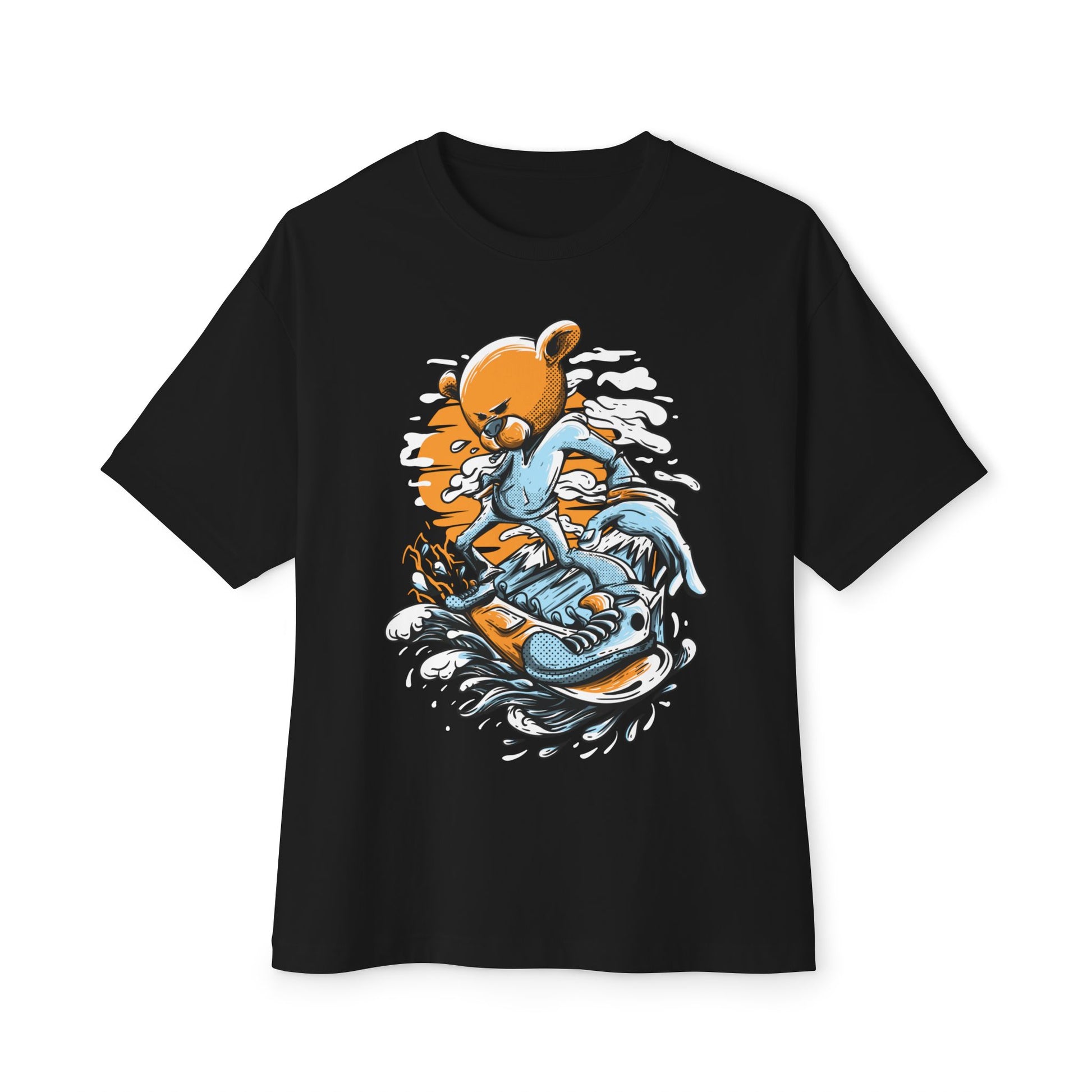 Skating Graphic Oversized Tee