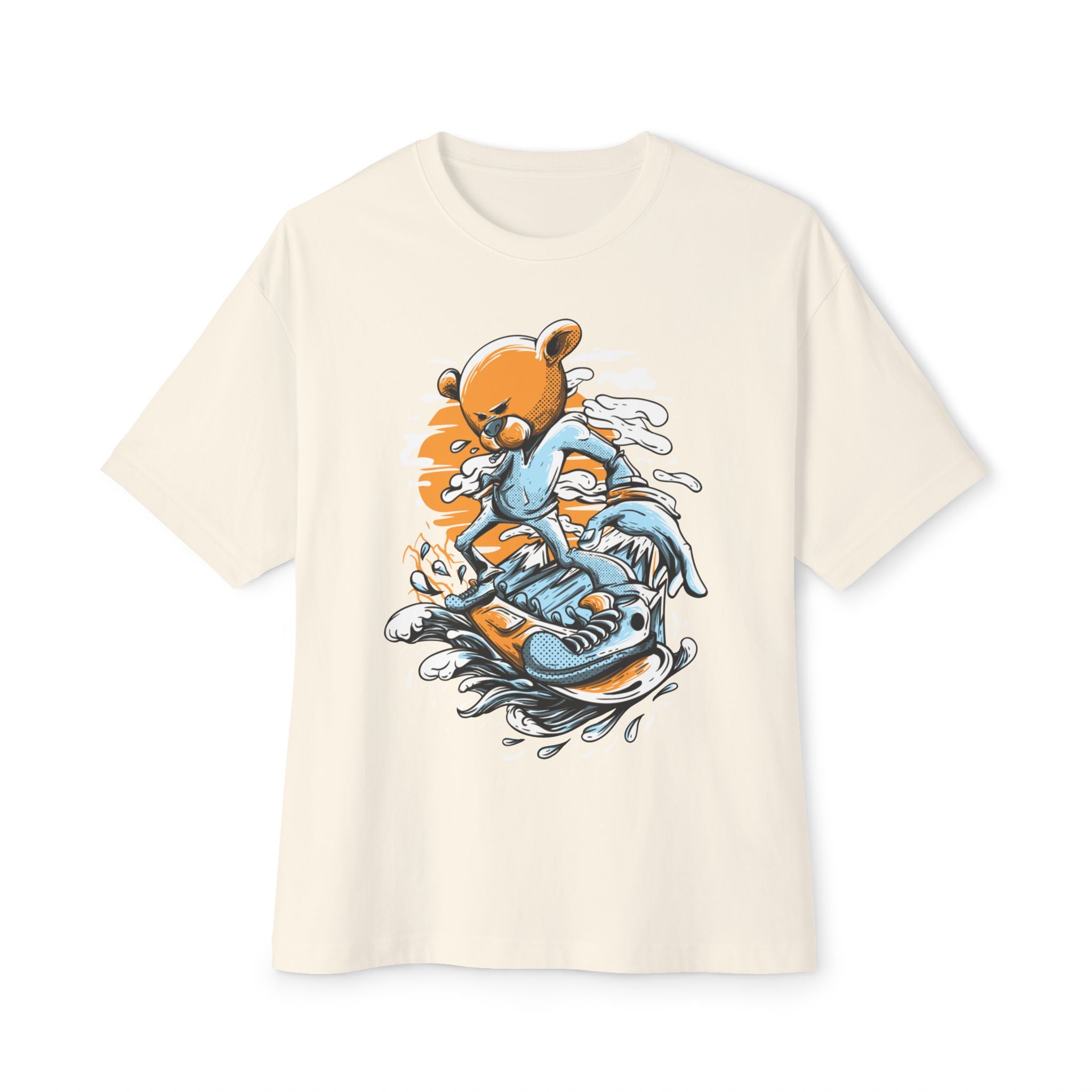 Skating Graphic Oversized Tee