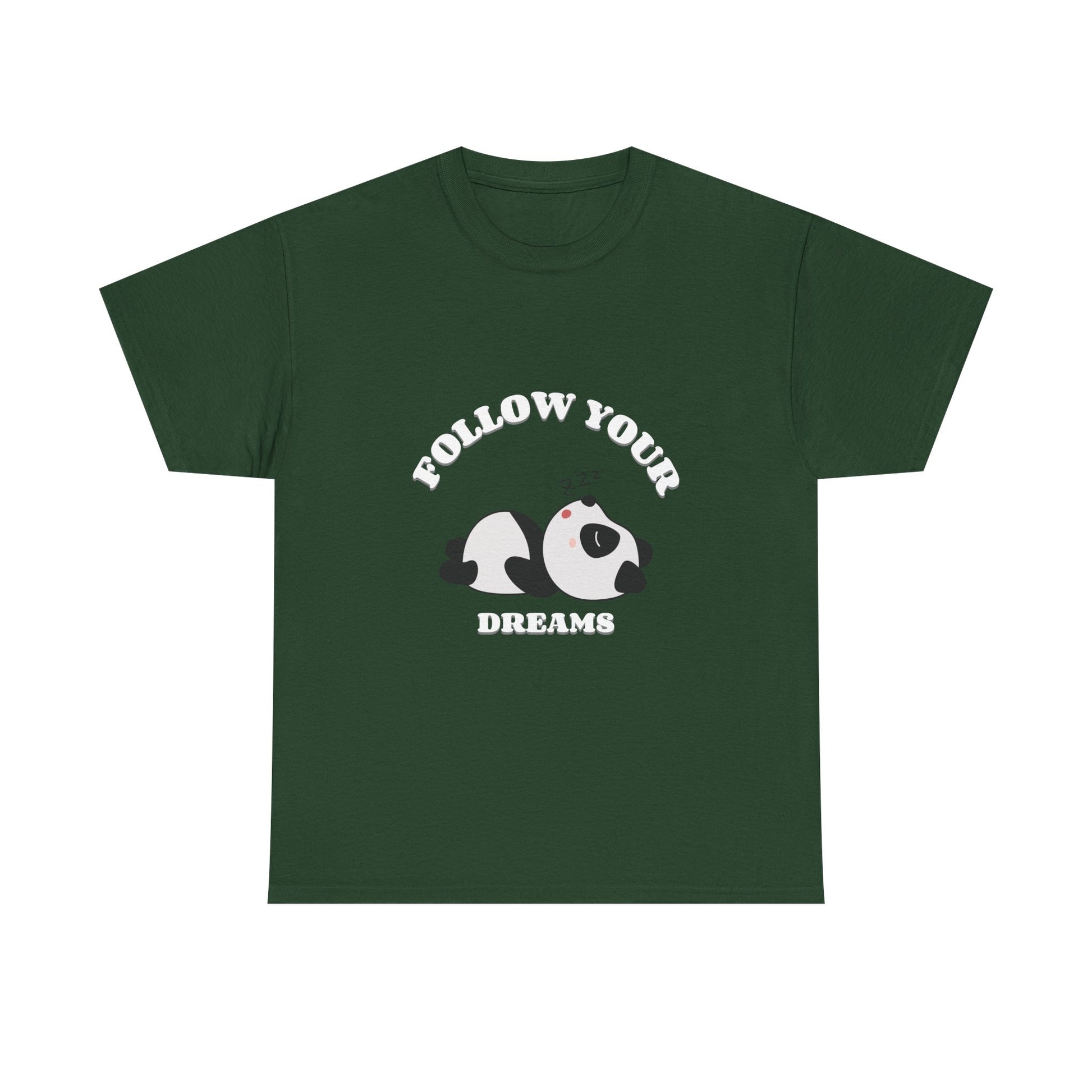 Follow your Dreams T-Shirt, Lazy Days Unisex Heavy Cotton Tee