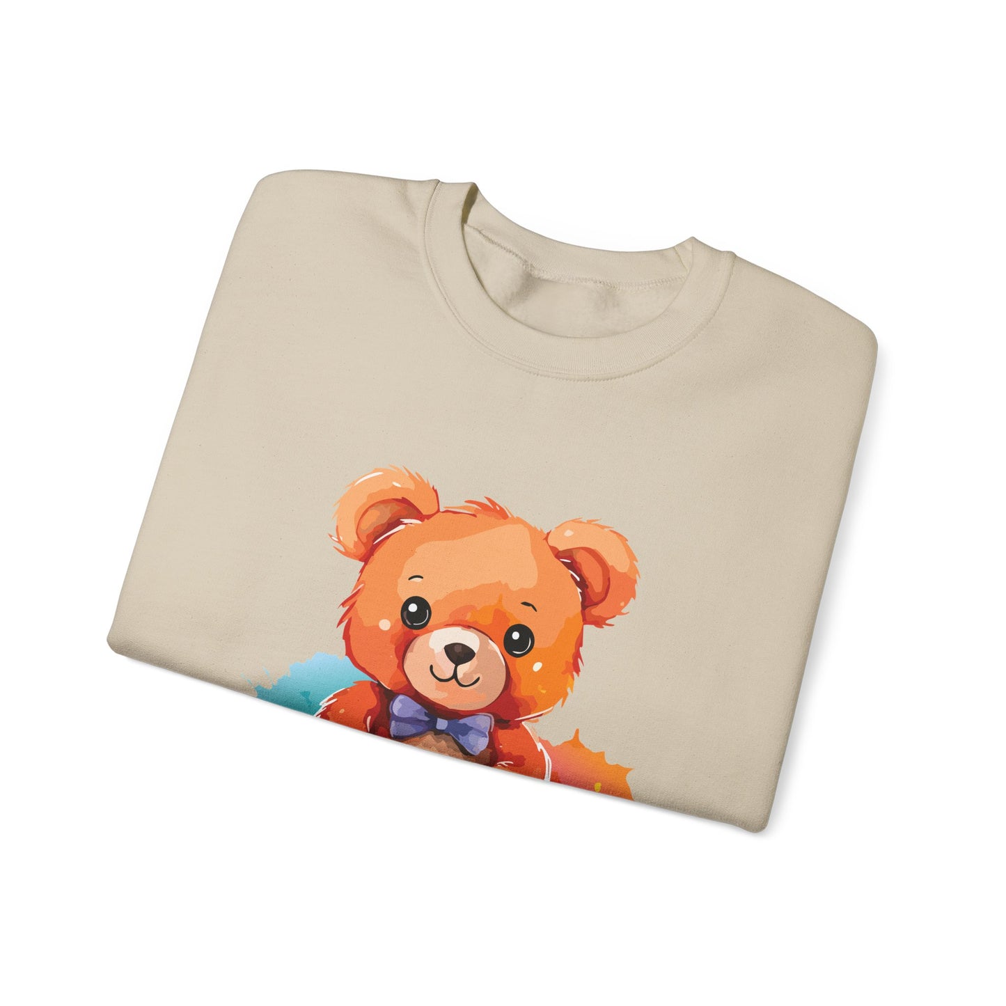 Cute bear printed Unisex Heavy Blend™ Crewneck Sweatshirt