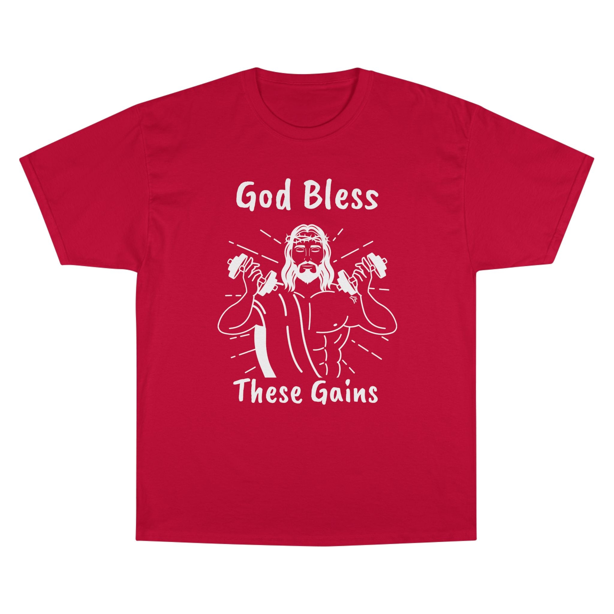 God Bless These Gains Champion T-Shirt