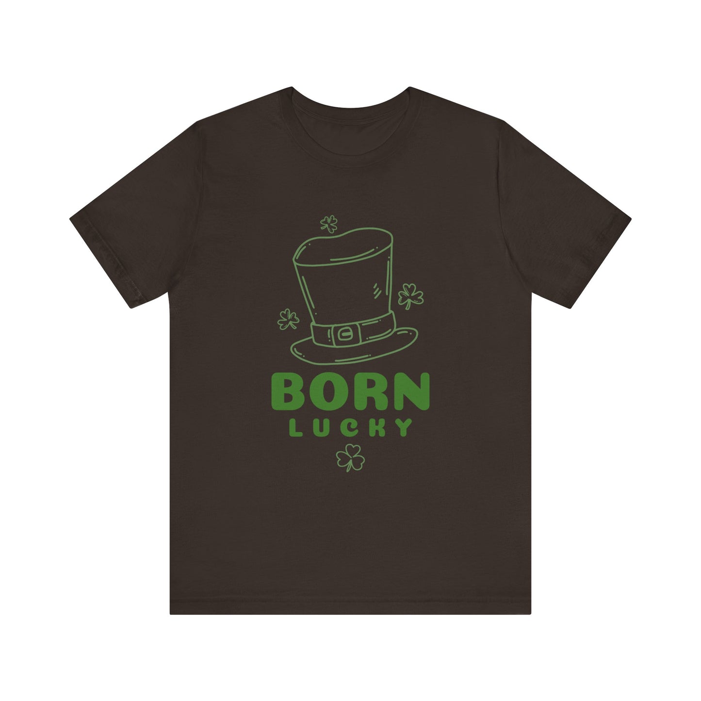 Born Lucky Tee - Perfect for St. Patrick's Day Celebrations