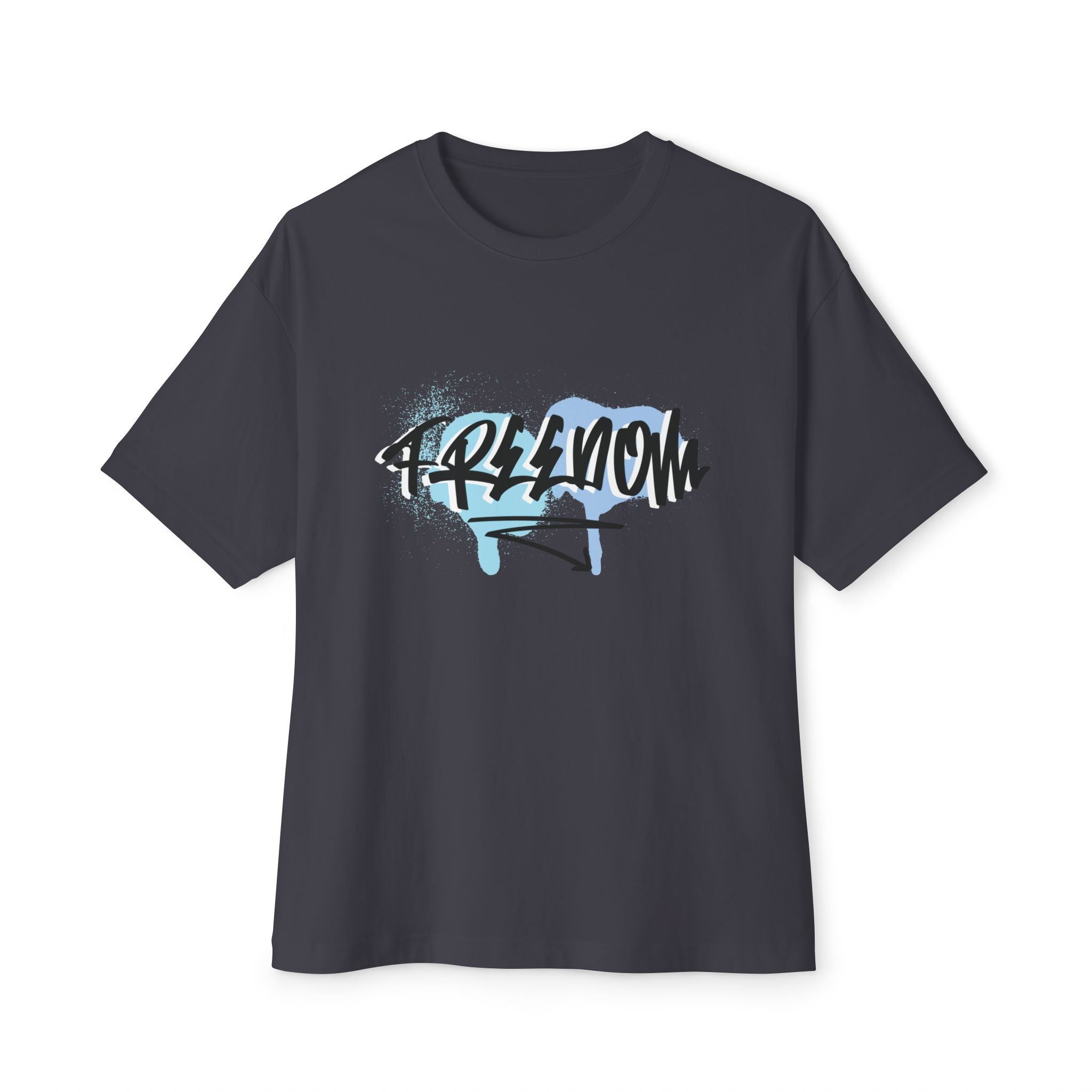 Freedom Graffiti Oversized Tee