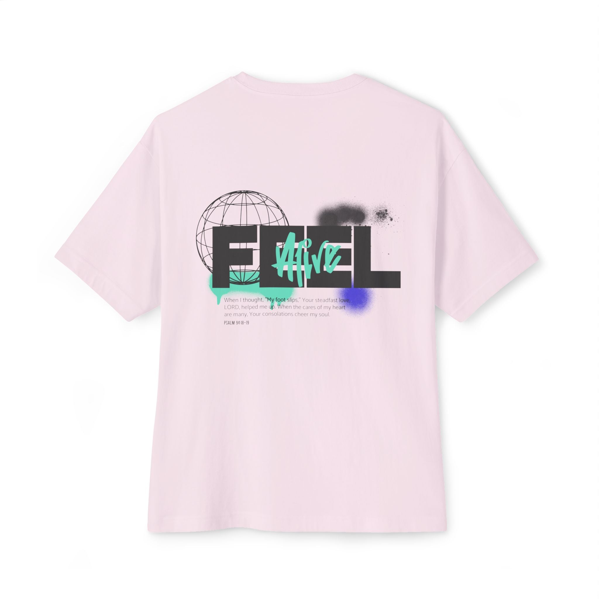 Graffiti style Oversized Tee