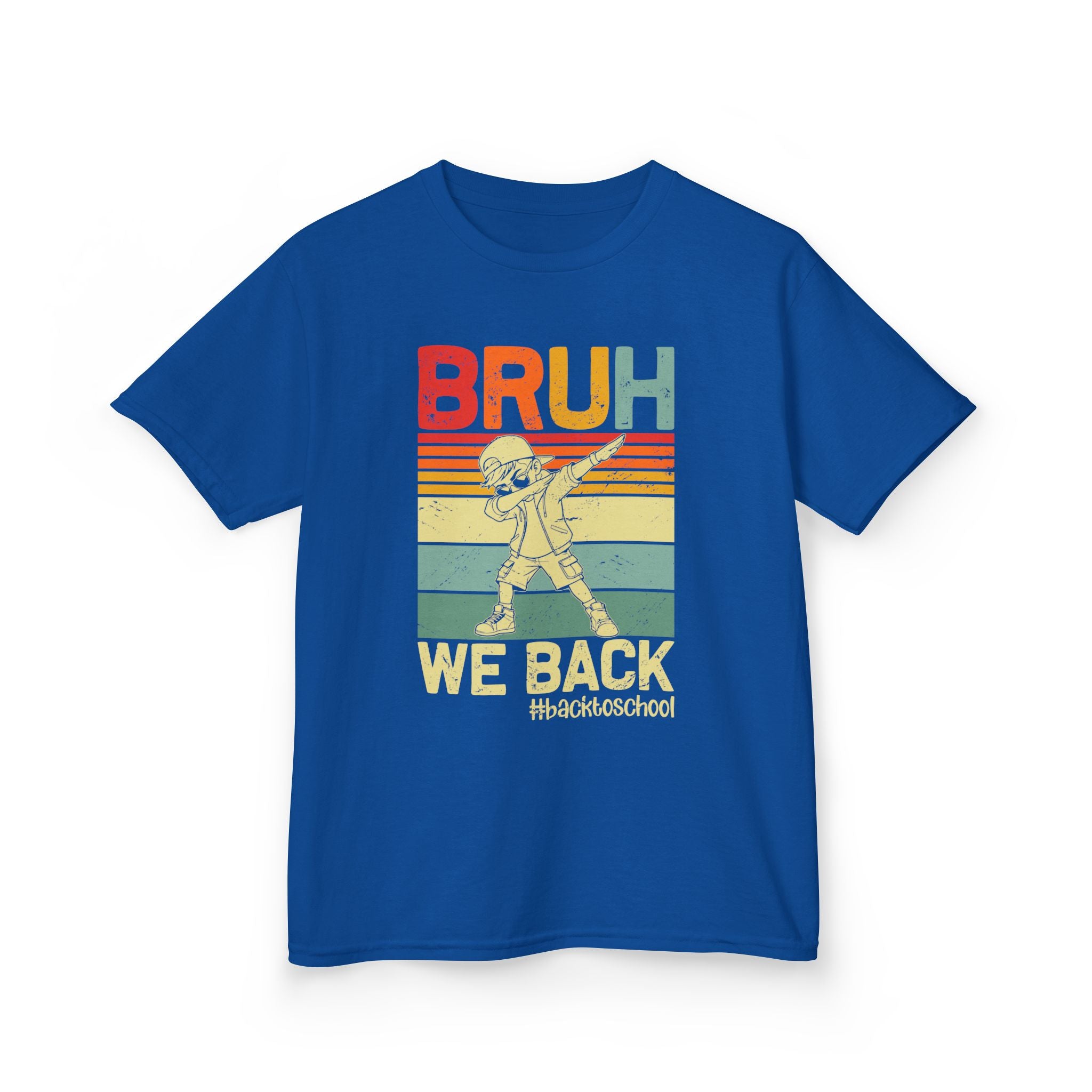 Kids Graphic Tee - Bruh We Back #BacktoSchool T-Shirt