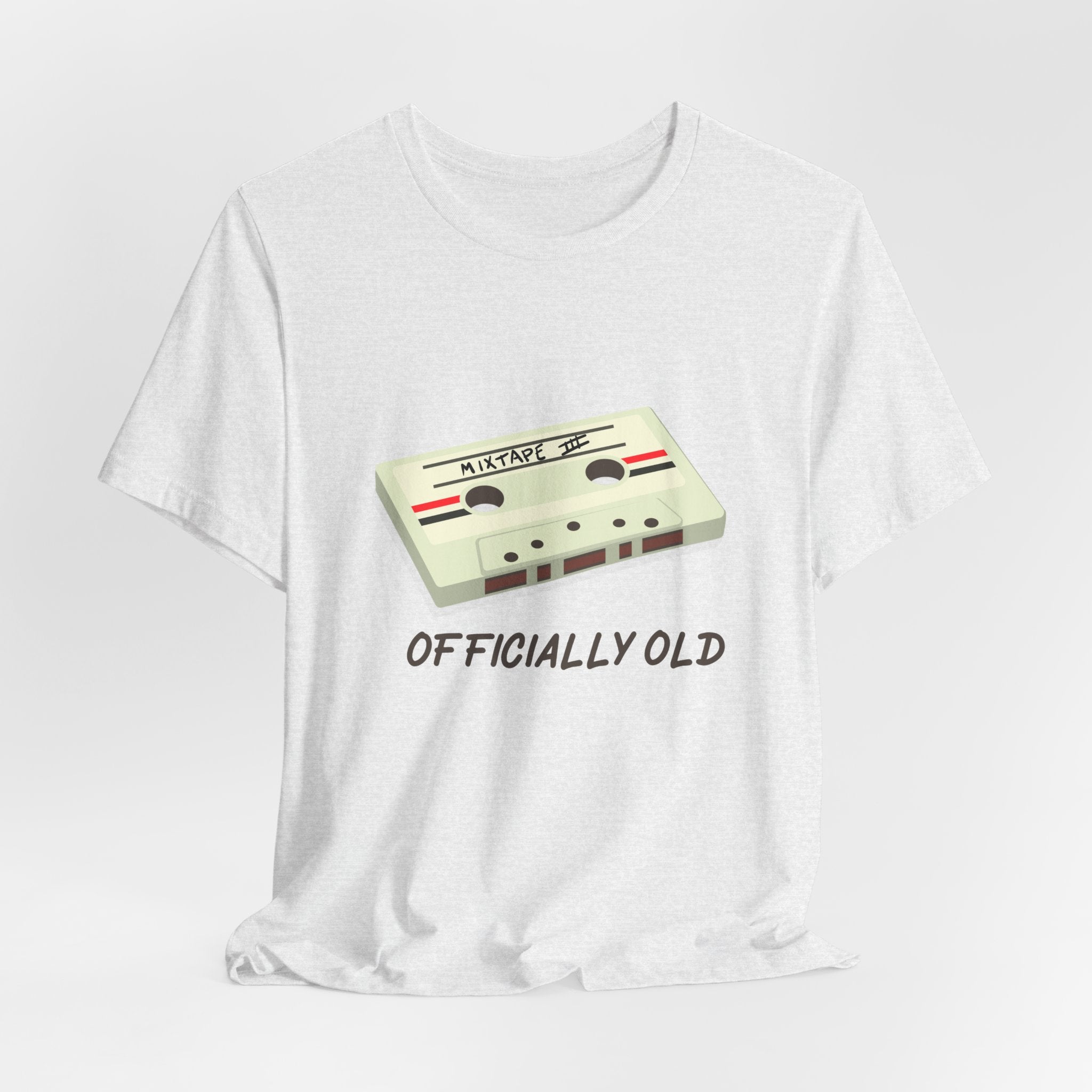 Officially Old Tee, Vintage Style T-Shirt