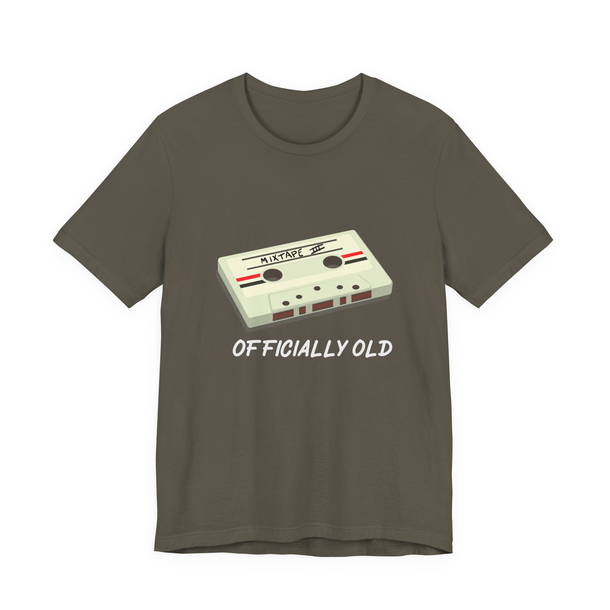 Officially Old Tee, Vintage Style T-Shirt