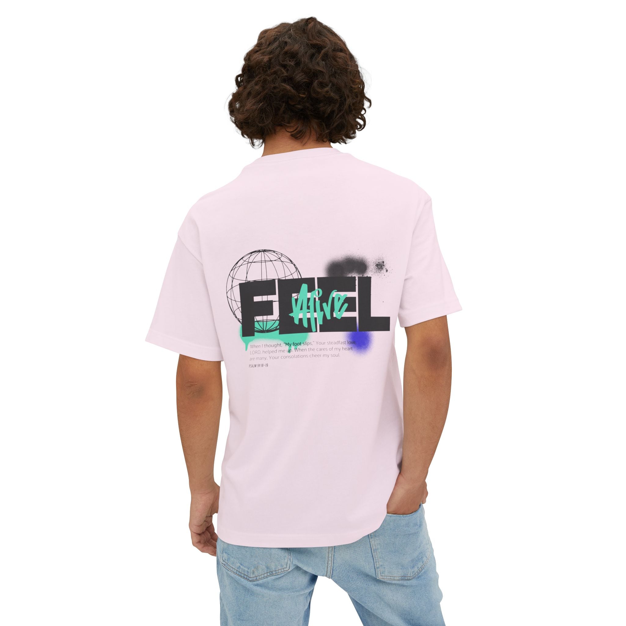 Graffiti style Oversized Tee
