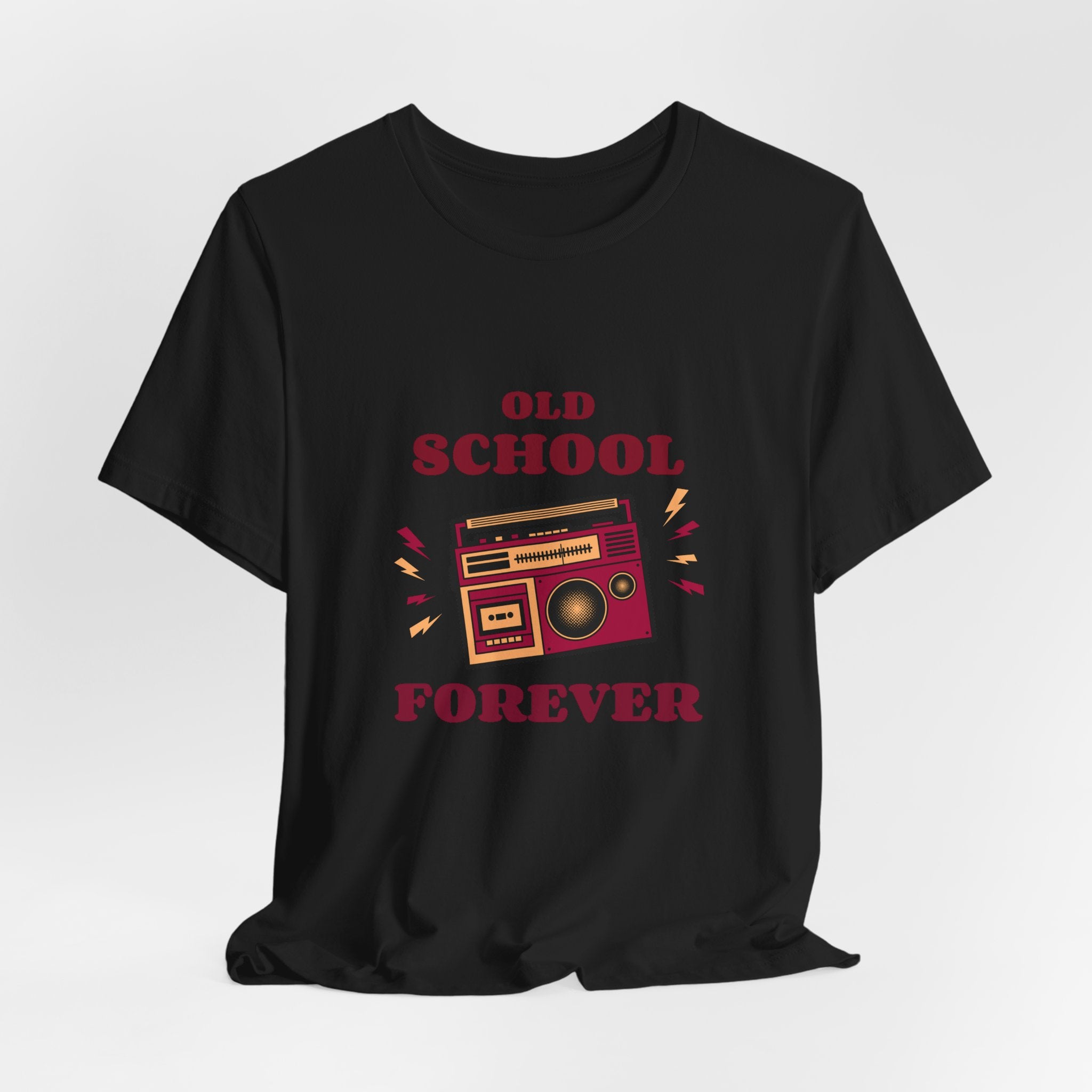 Retro Old forever  Tee, Vintage Style T-Shirt