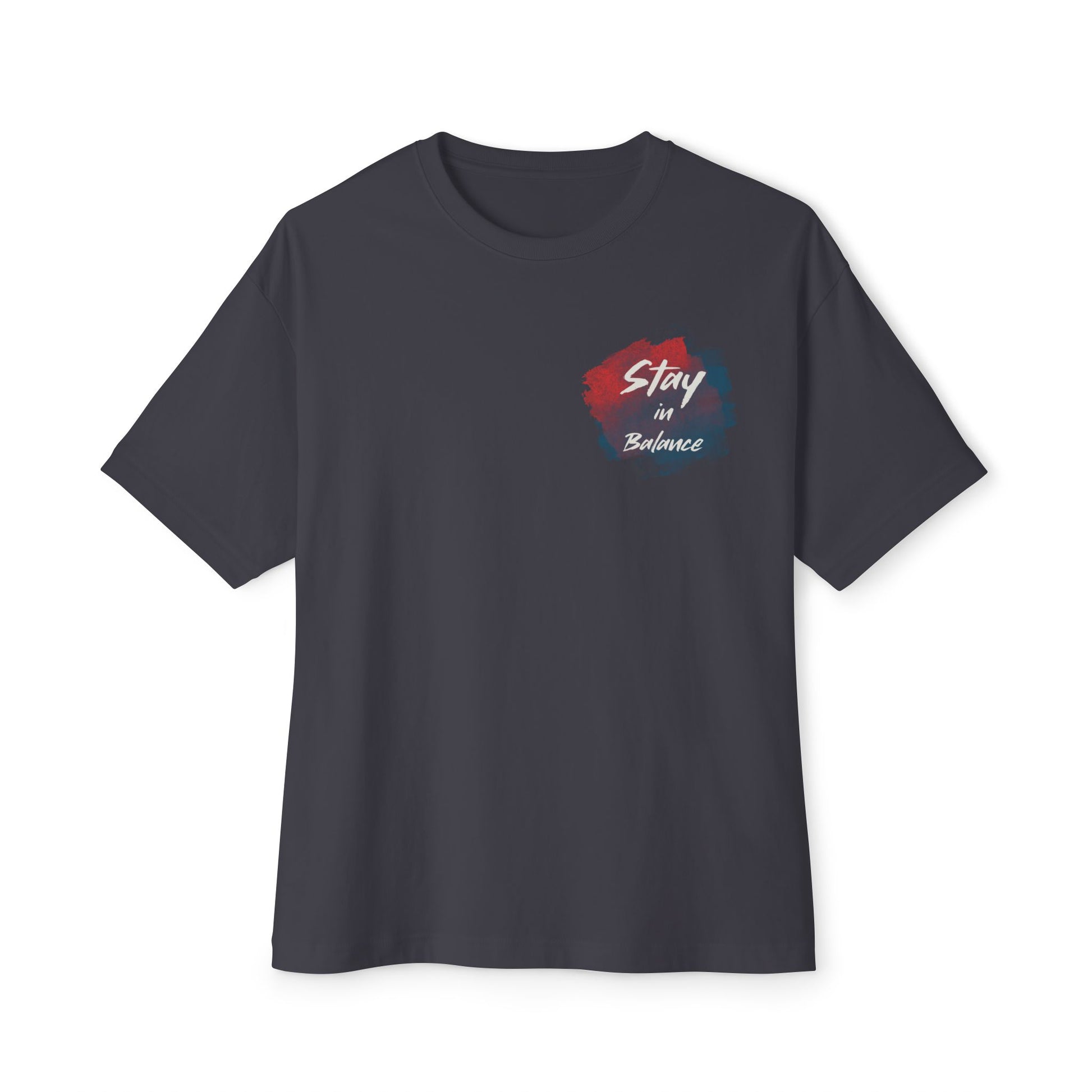 Stay in Balance, Zen design Graphic Oversized T-Shirt