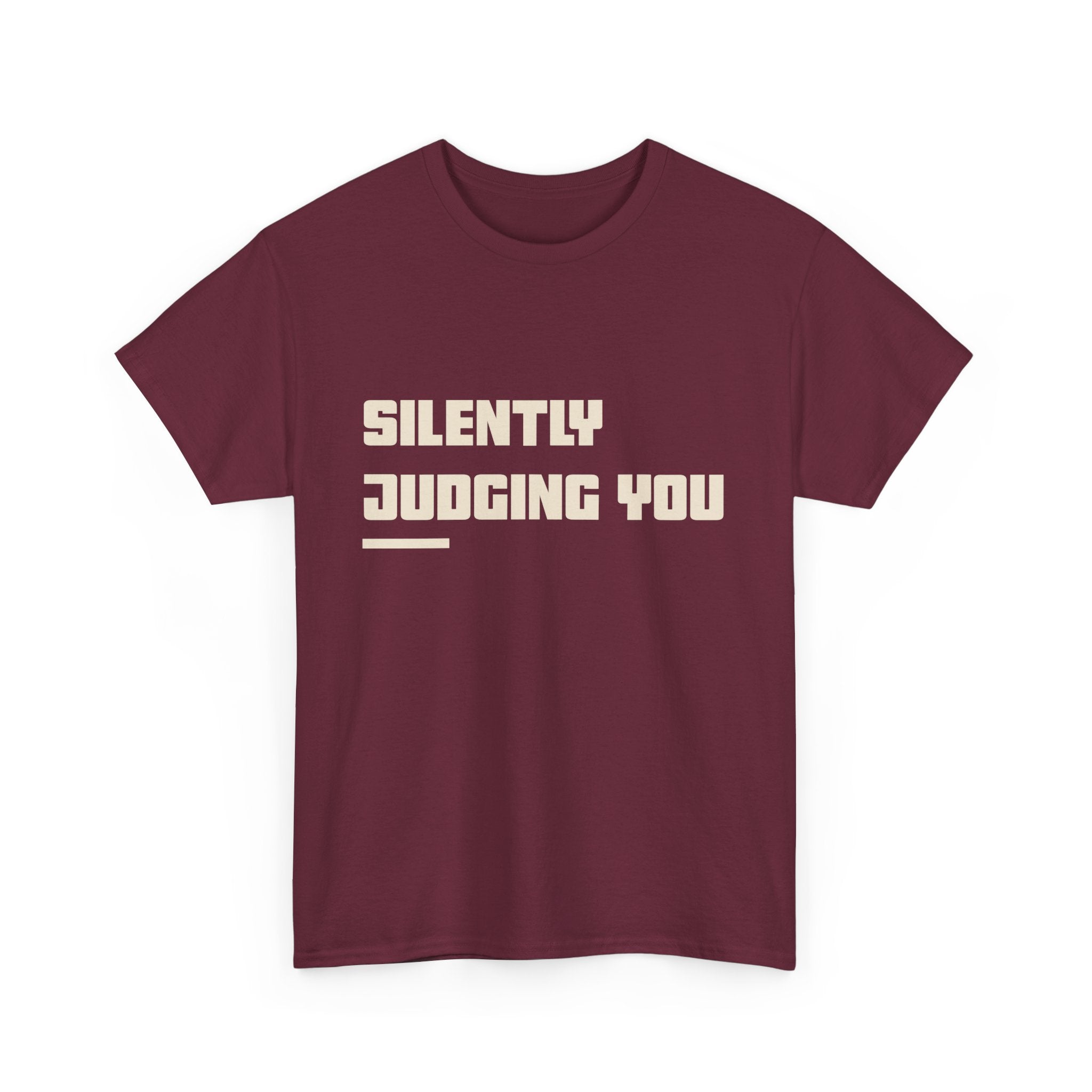 Silently Judging Unisex Tee Humorous T-shirt