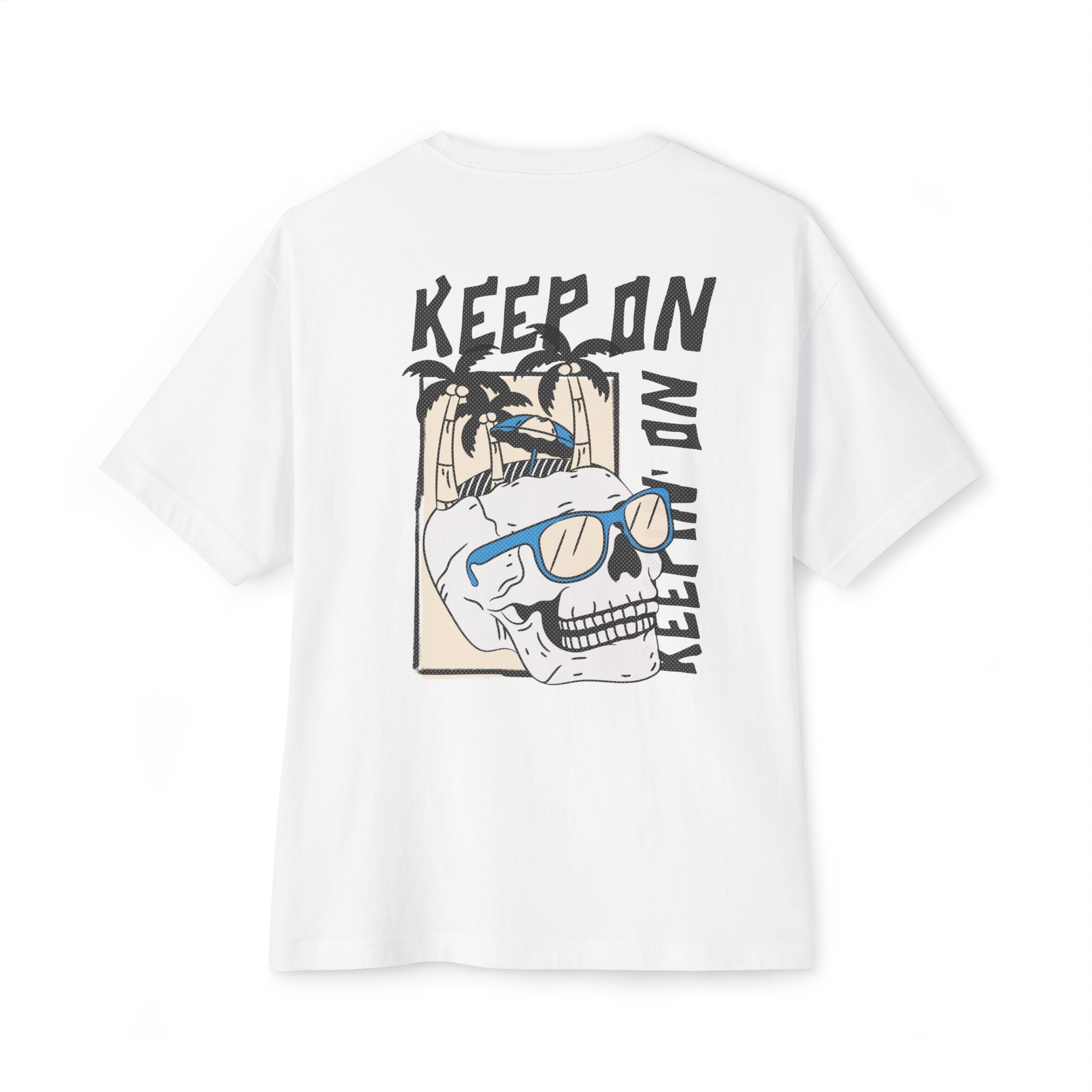 Skull Graphic Oversized Tee
