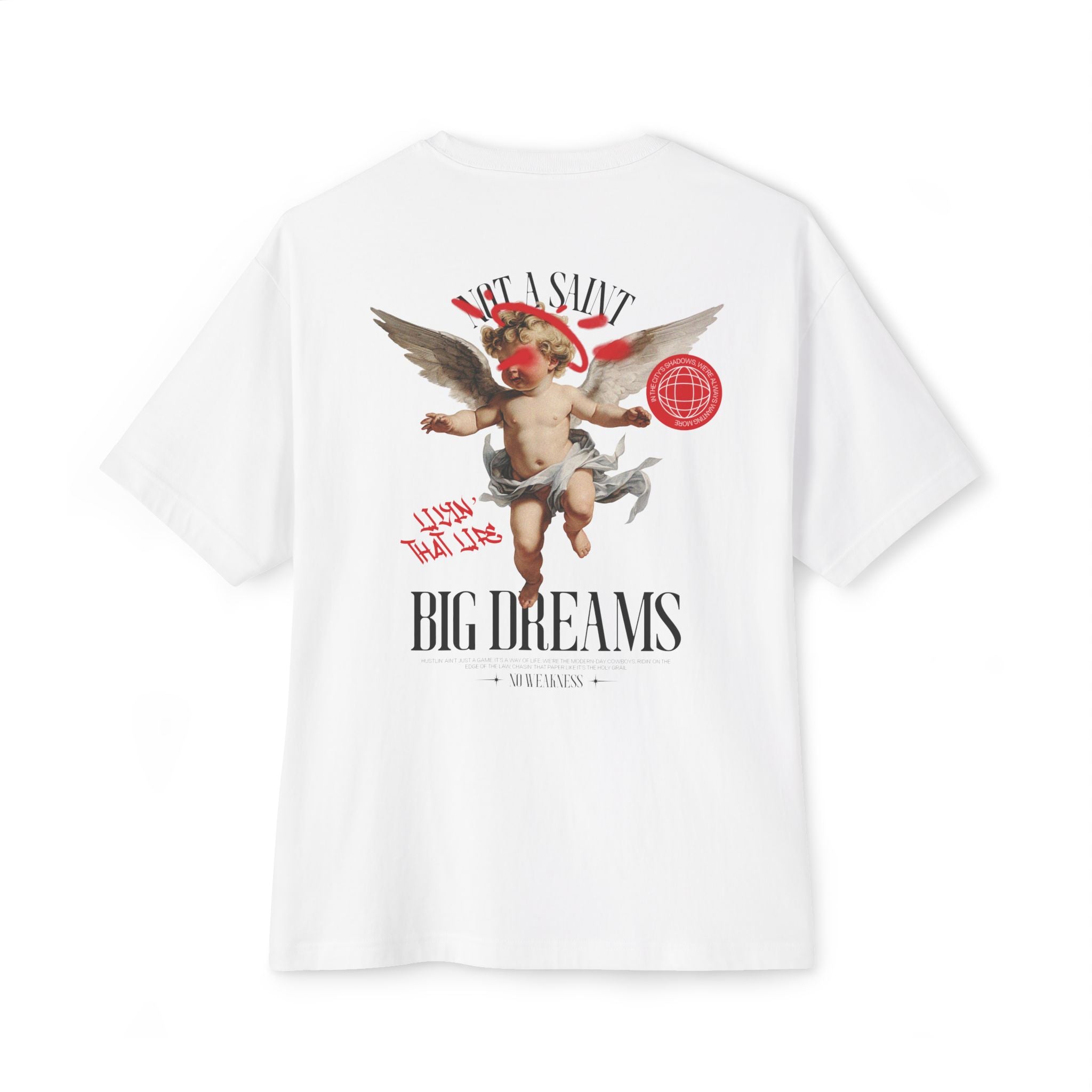 Graffiti Unisex Tee - Oversized Graphic T-Shirt