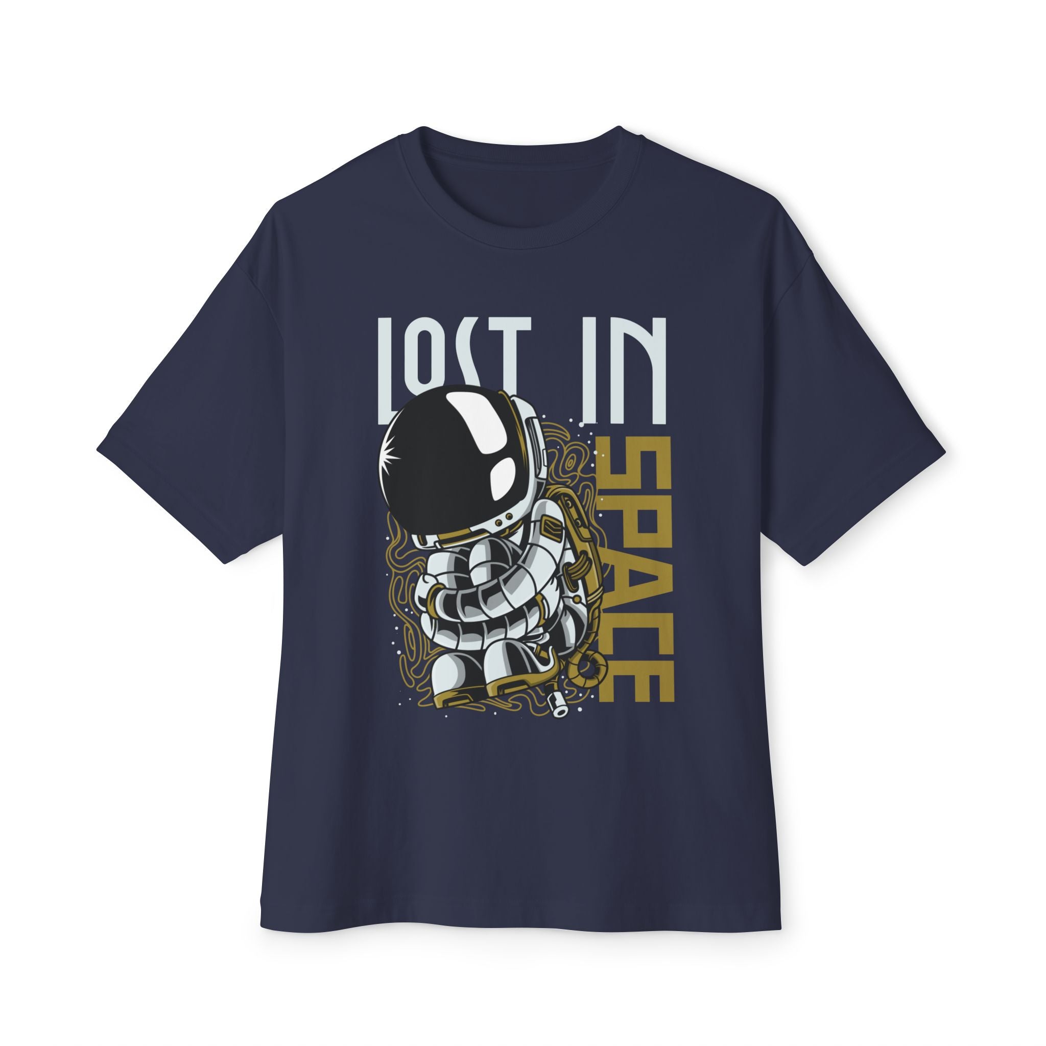 Lost in Space graphic, Unisex  Oversized Tee