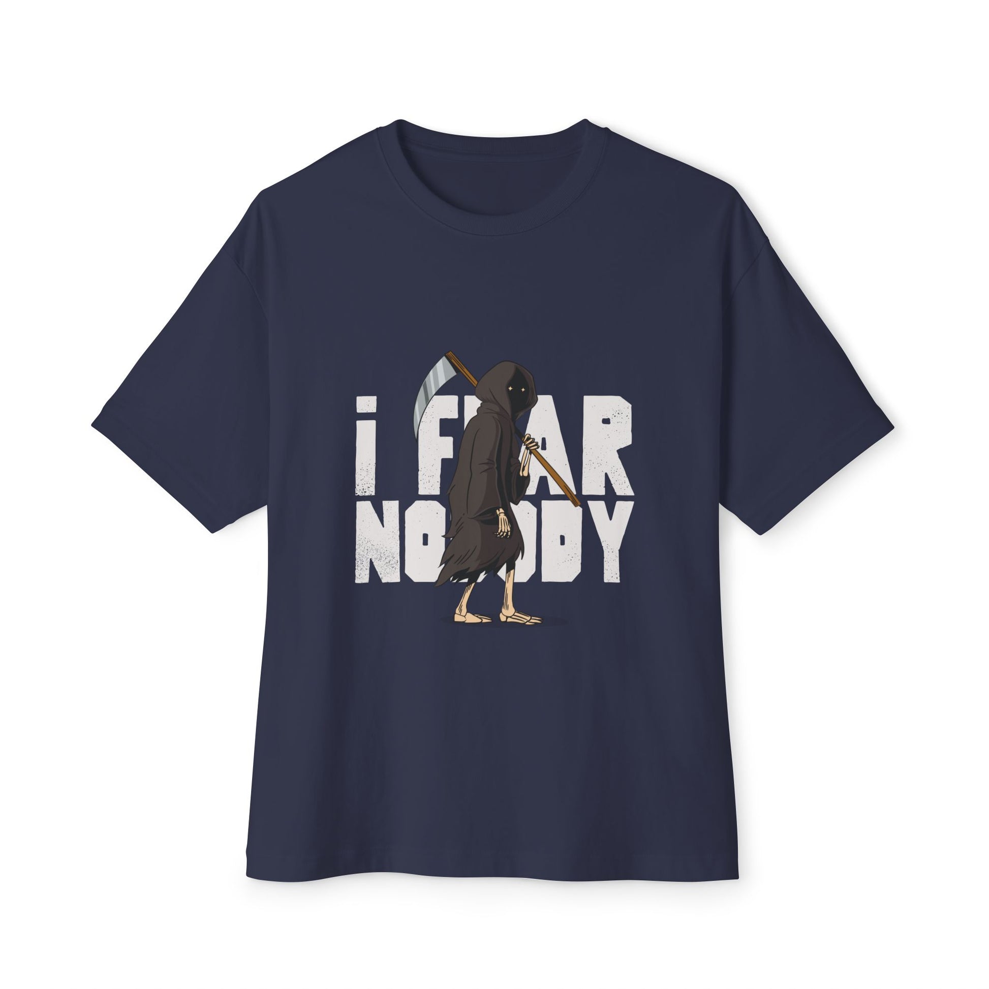I fear Nobody, Grim Reaper Graphic Oversized Tee