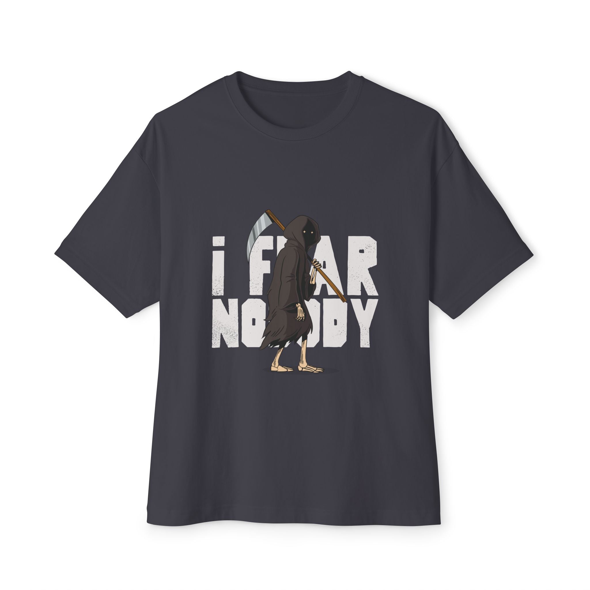 I fear Nobody, Grim Reaper Graphic Oversized Tee