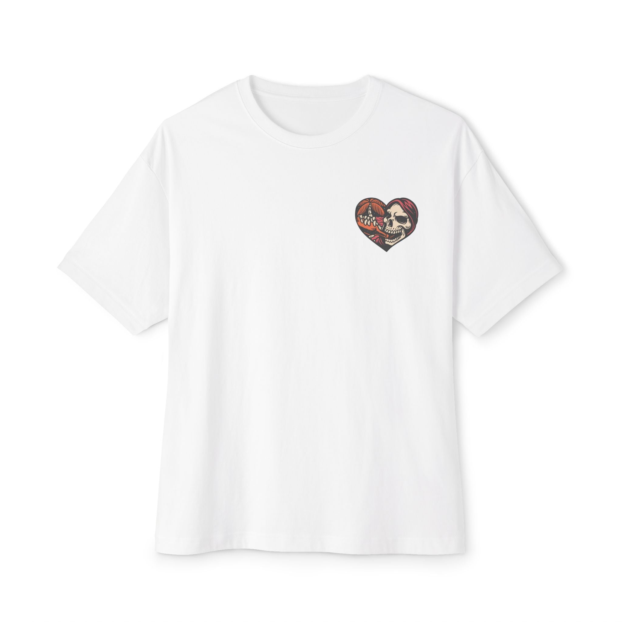 Skull Graphic Oversized Tee