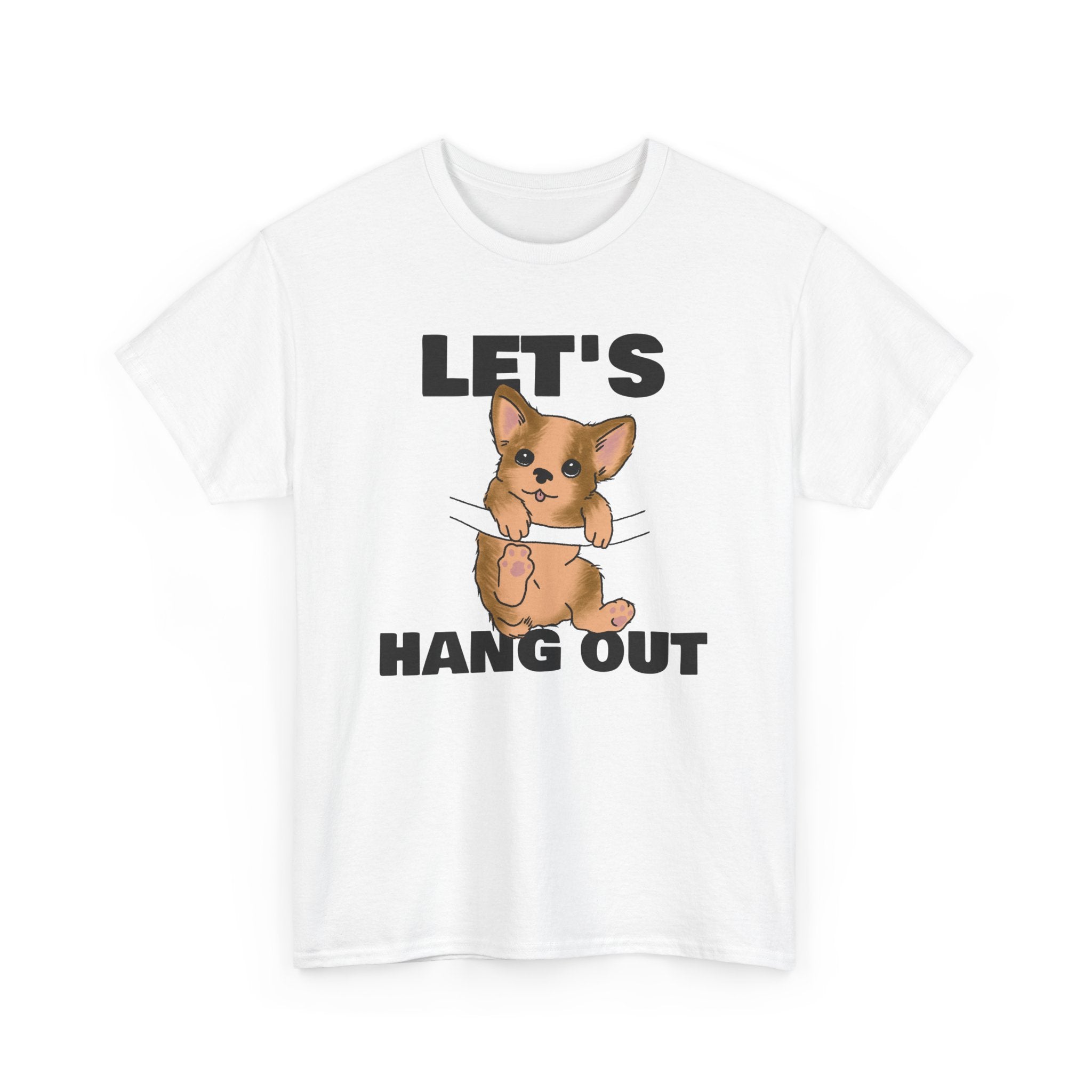 Let's Hang Out Unisex Tee,  Casual Wear T-Shirt