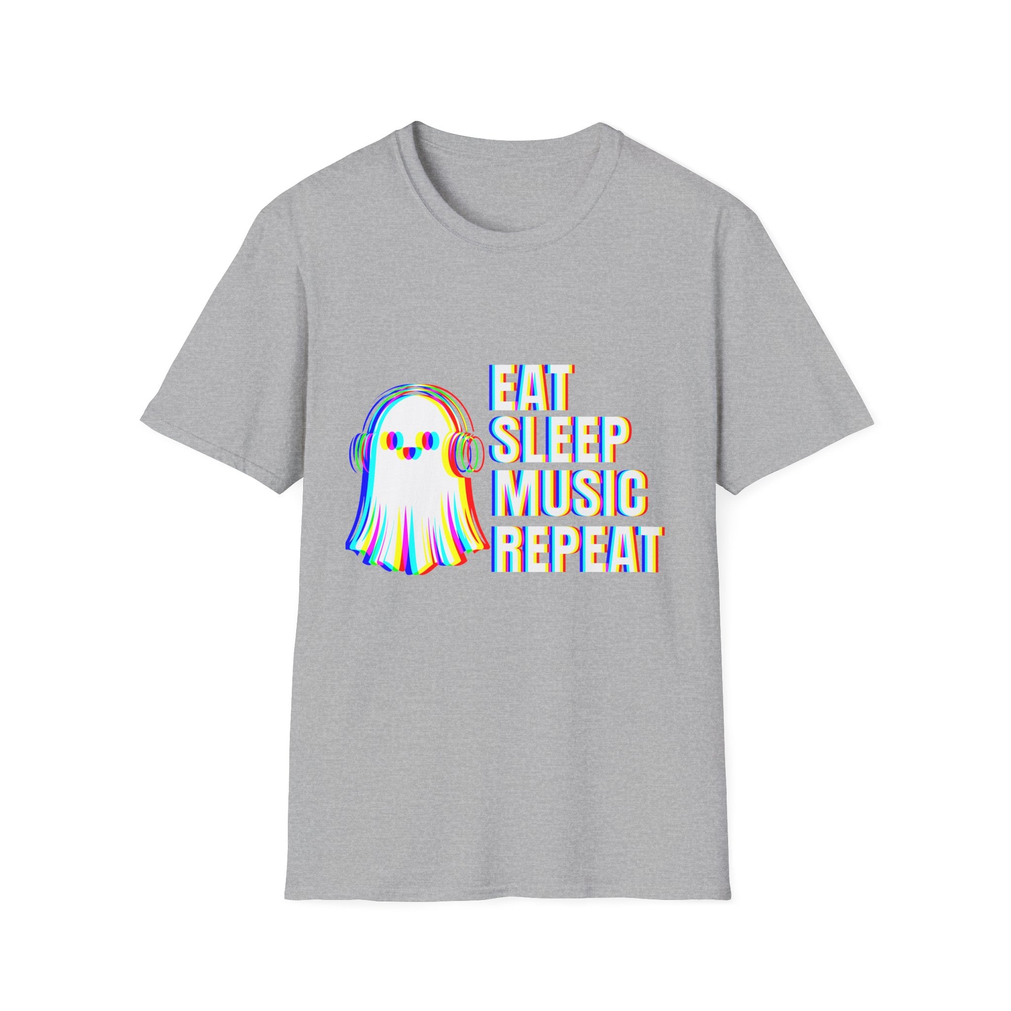 Eat Sleep Music Repeat EDM Unisex T-shirt