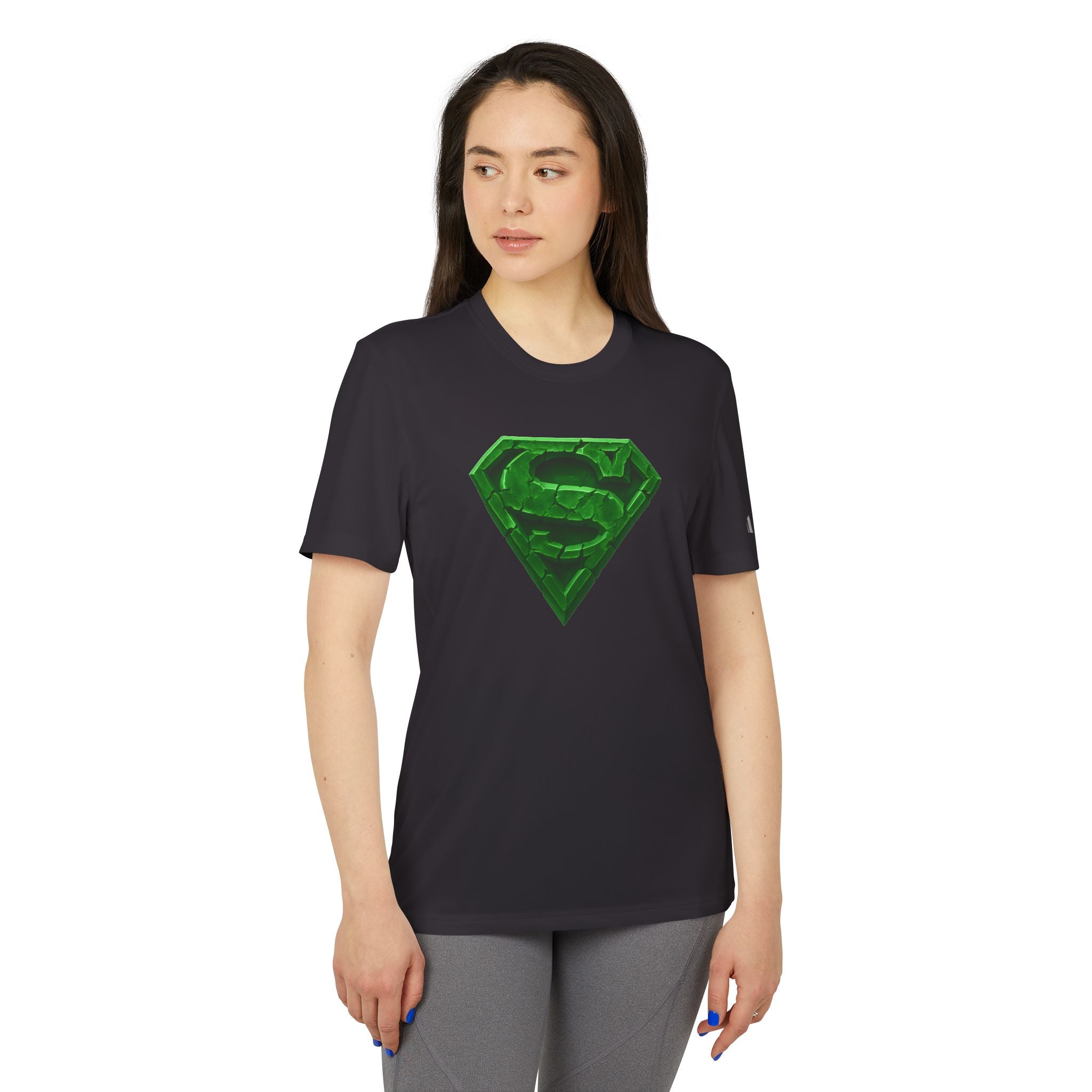 Superhero Sport T-Shirt, Unisex Athletic Adidas Tee