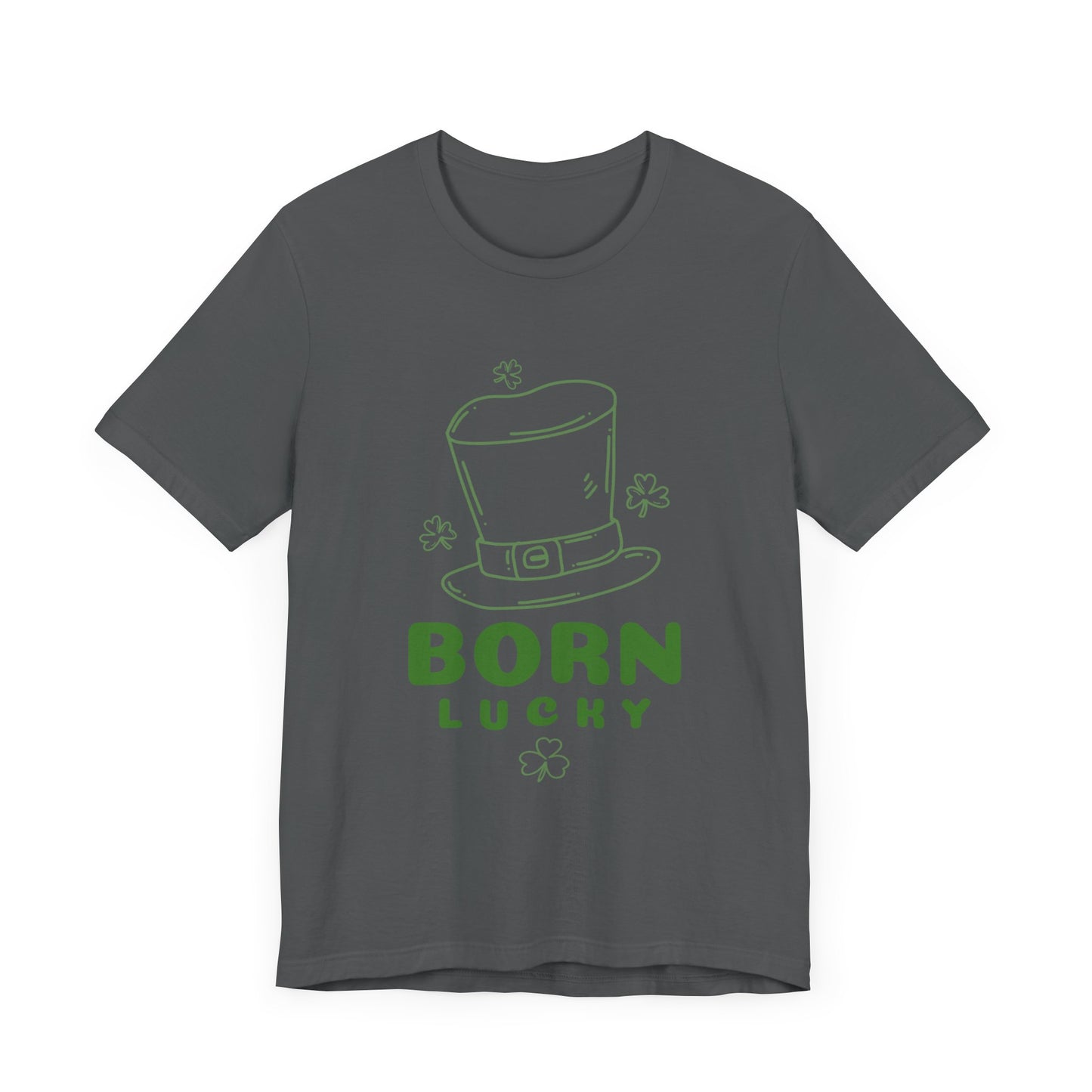 Born Lucky Tee - Perfect for St. Patrick's Day Celebrations
