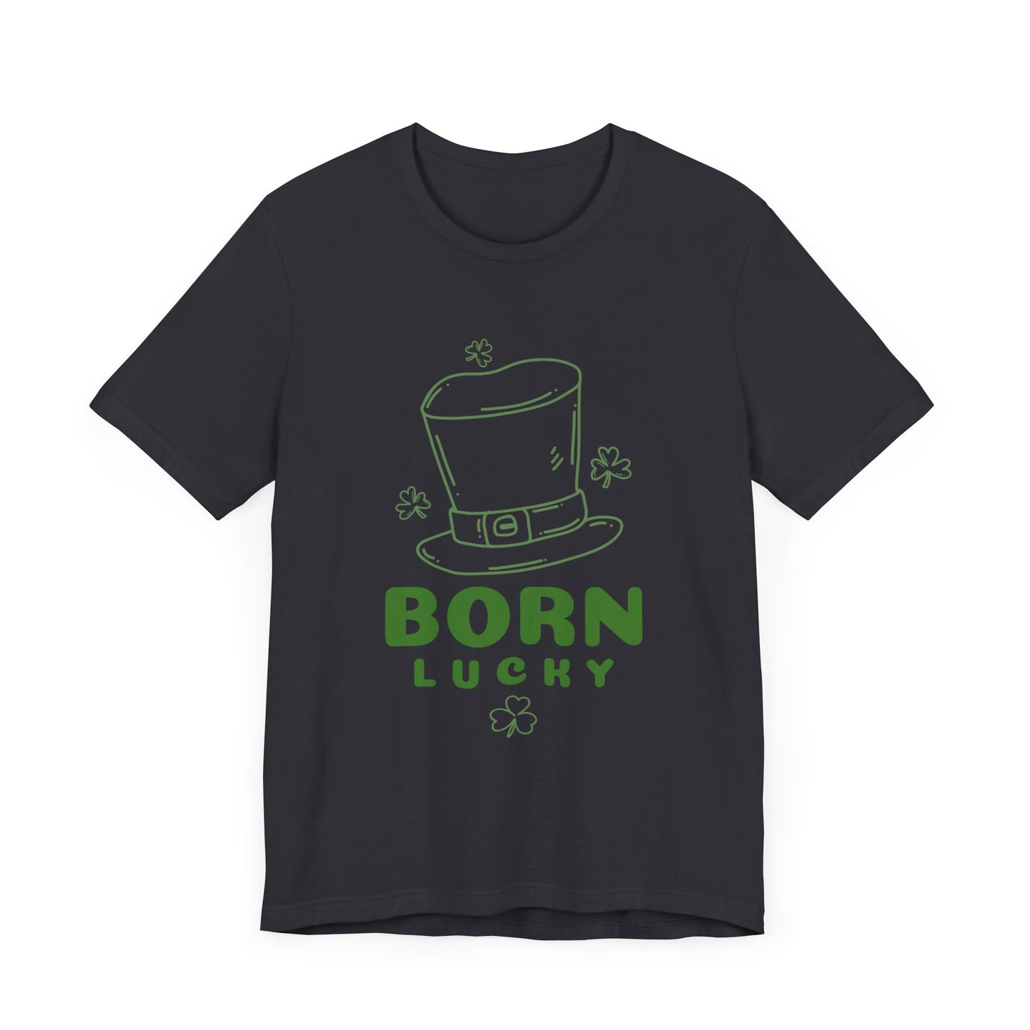 Born Lucky Tee - Perfect for St. Patrick's Day Celebrations