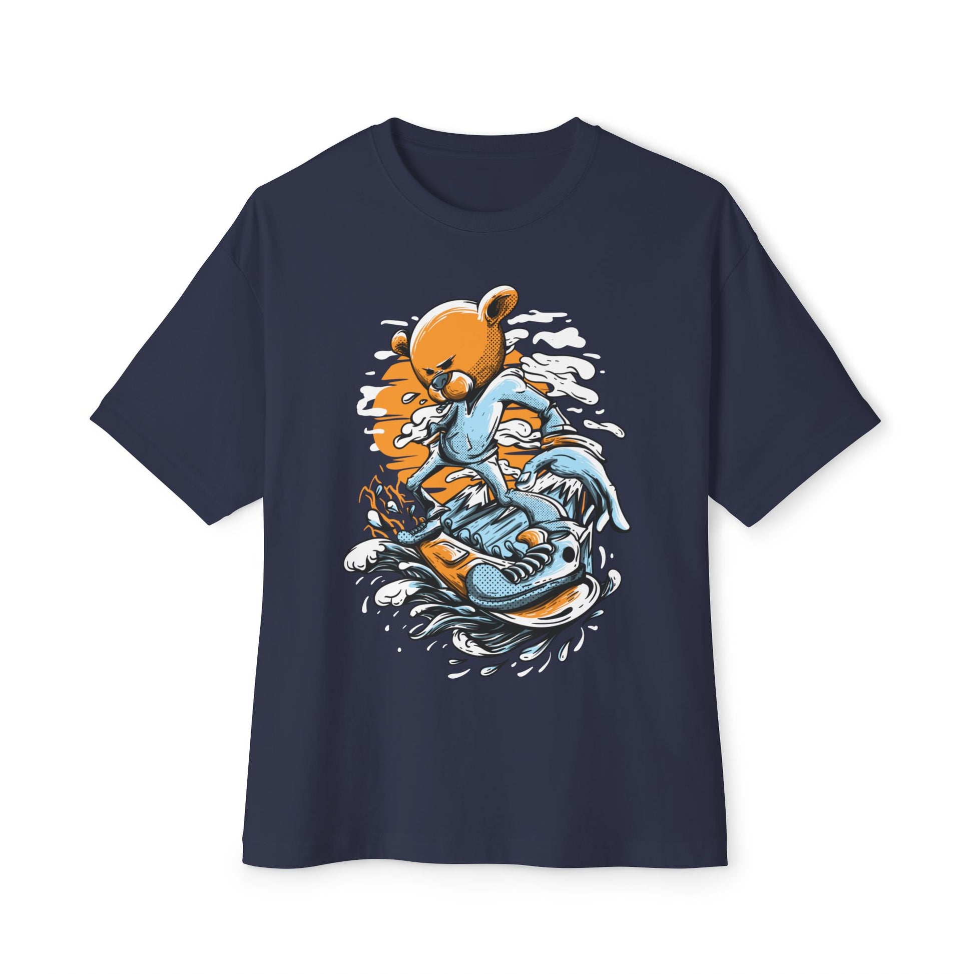 Skating Graphic Oversized Tee