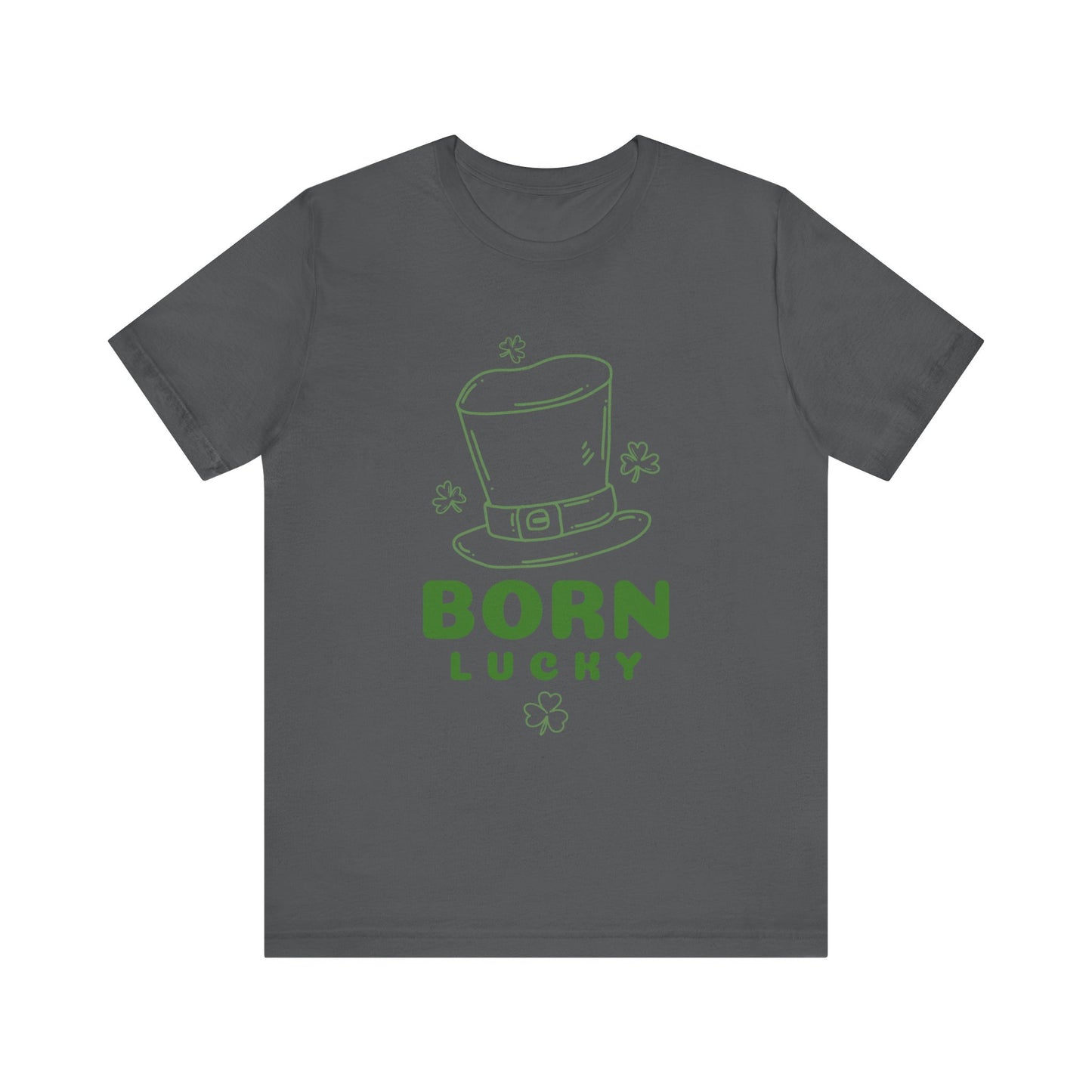 Born Lucky Tee - Perfect for St. Patrick's Day Celebrations