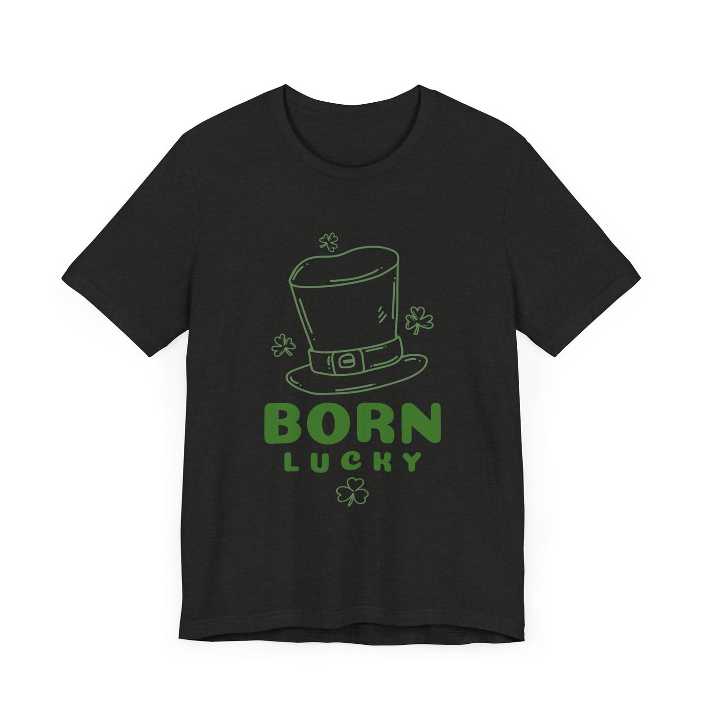 Born Lucky Tee - Perfect for St. Patrick's Day Celebrations