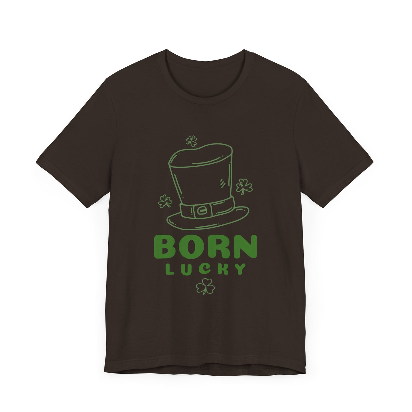 Born Lucky Tee - Perfect for St. Patrick's Day Celebrations