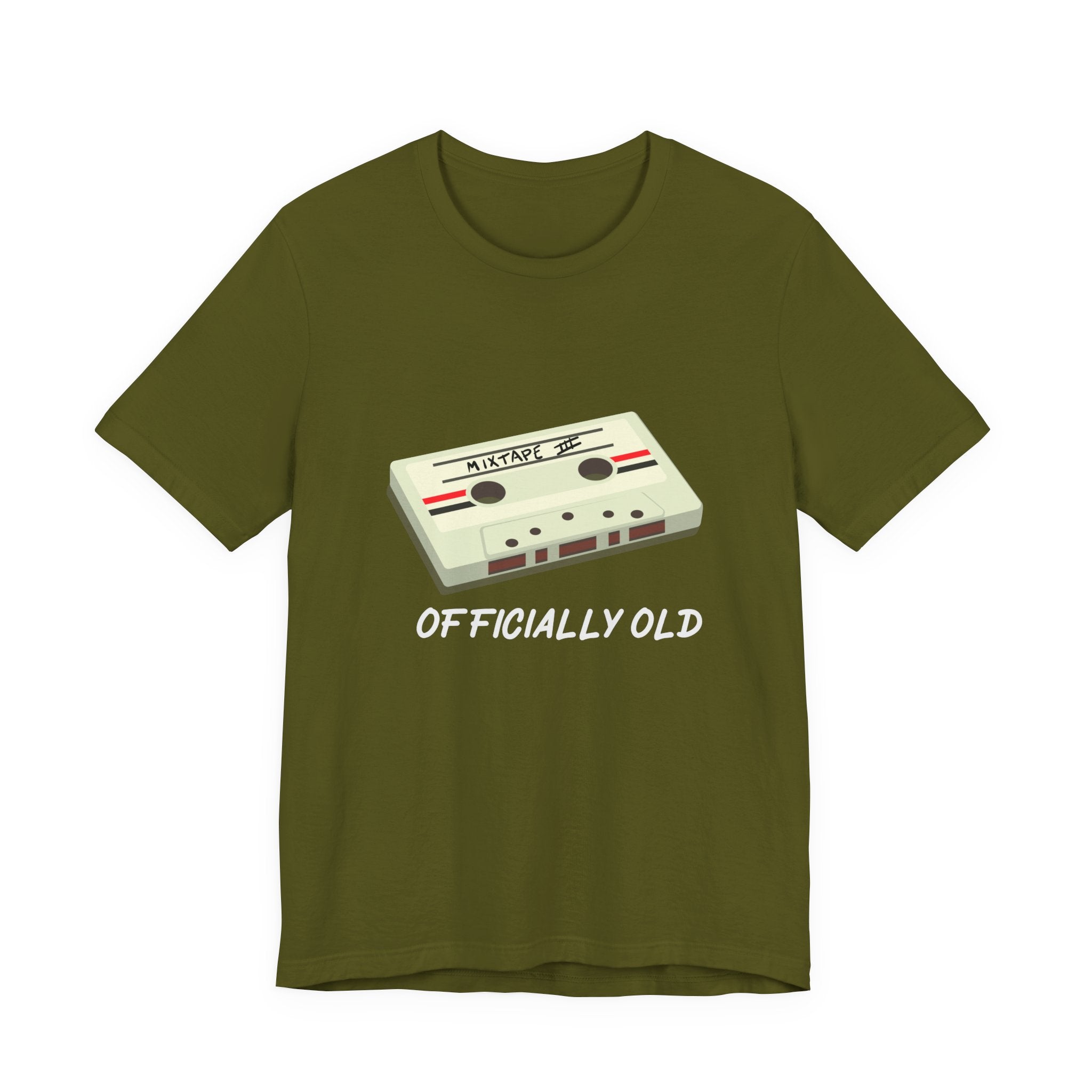 Officially Old Tee, Vintage Style T-Shirt