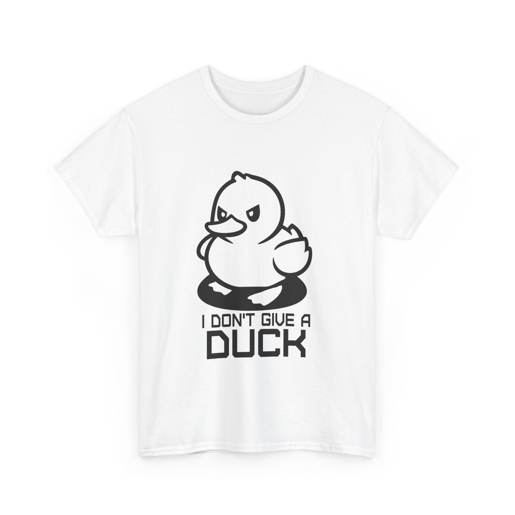 I Don't Give a Duck  T-Shirt, Casual Wear Graphic Tee