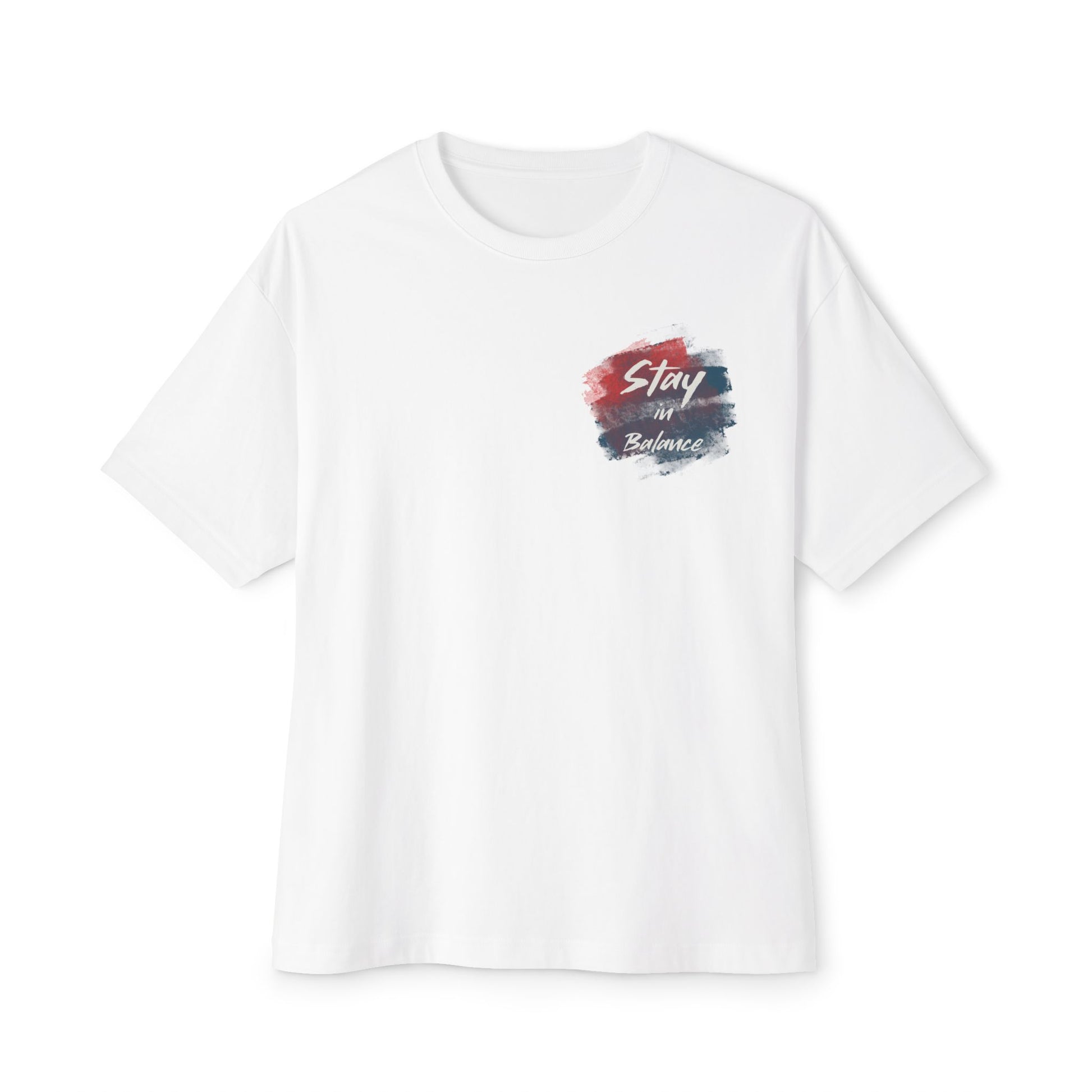 Stay in Balance, Zen design Graphic Oversized T-Shirt
