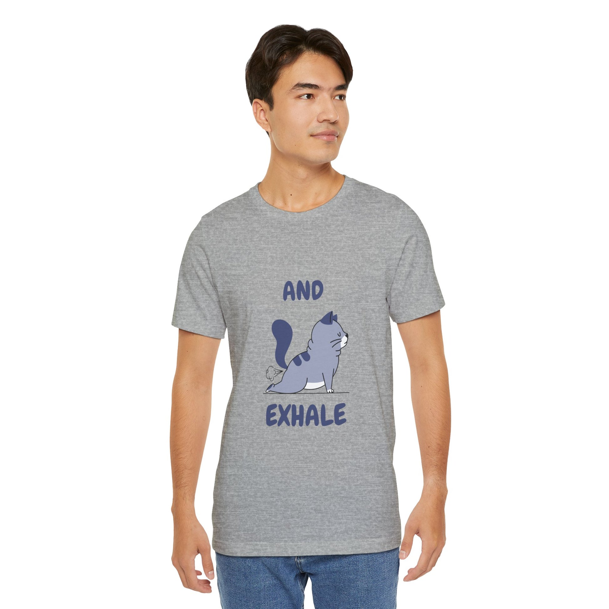 Funny Yoga and Meditation Tee Casual T-Shirt